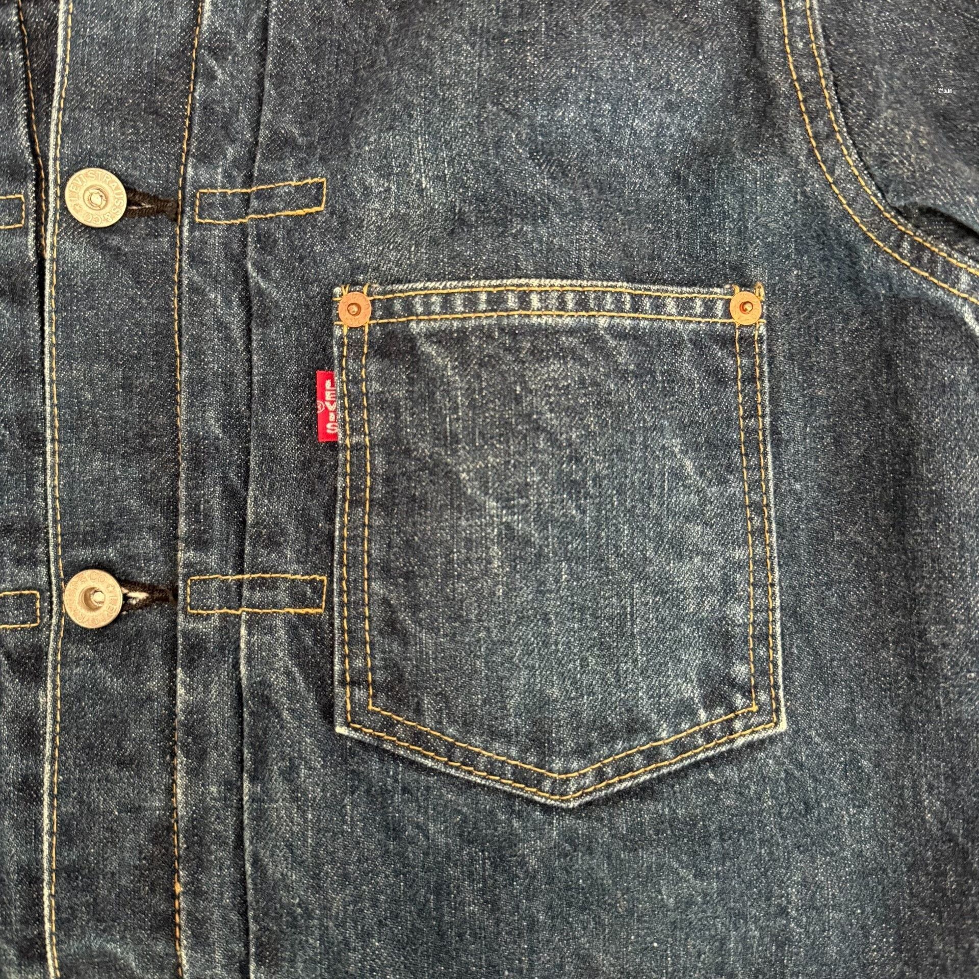 Levi's Vintage Clothing Levi's LVC 506XX J02 Denim Jacket Size US XXS / EU 40 - 4 Thumbnail
