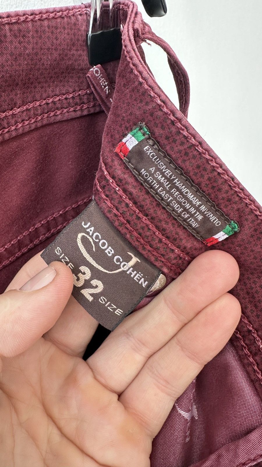 Jacob Cohen Jacob Cohen 613 Comfort Trousers Chinos Micro Pattern Sz 32 Size US 32 / EU 48 - 12 Thumbnail