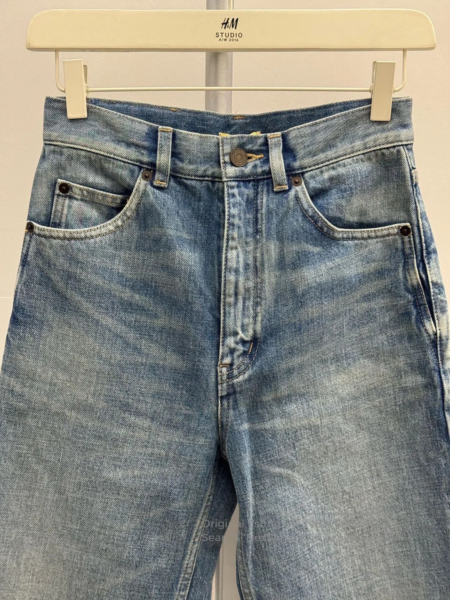 Saint Laurent Paris Saint Laurent 70s Style Blue Jeans. Size 26" / US 2 / IT 38 - 2 Thumbnail