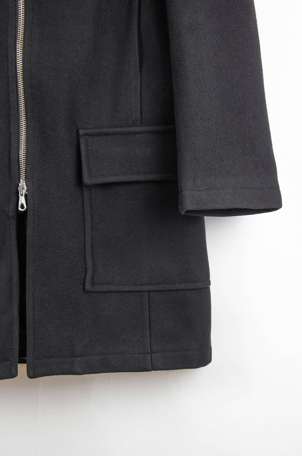 Dsquared2 Dsquared2 Italian Wool Long Coat Black IT48 Size US M / EU 48-50 / 2 - 3 Thumbnail