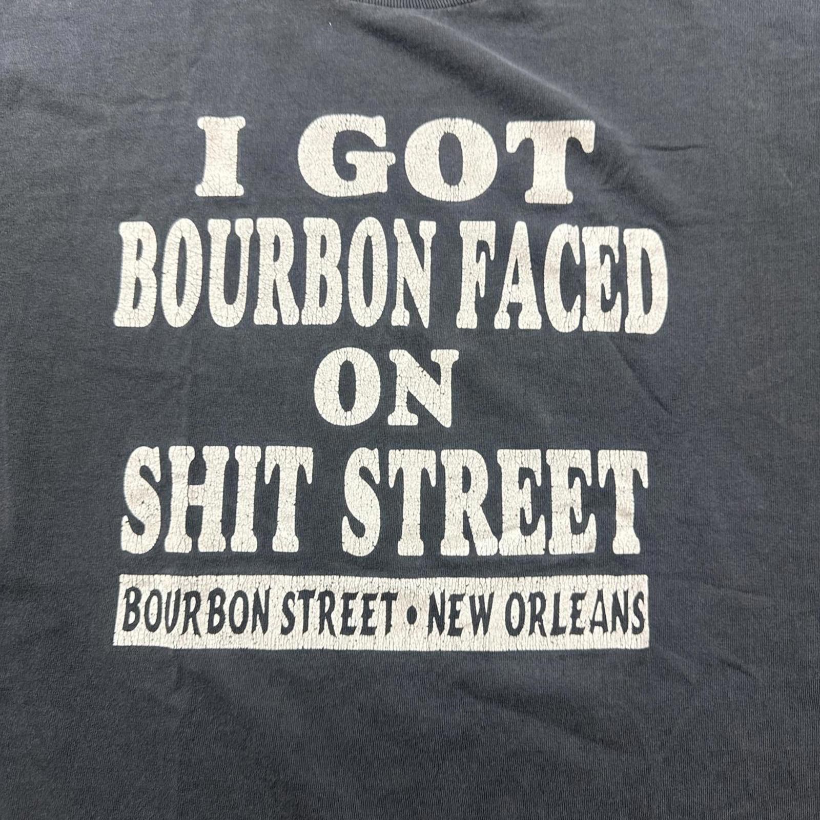 Other Faded Bourbon Street, New Orleans Drinking T-Shirt Size US XL / EU 56 / 4 - 3 Thumbnail