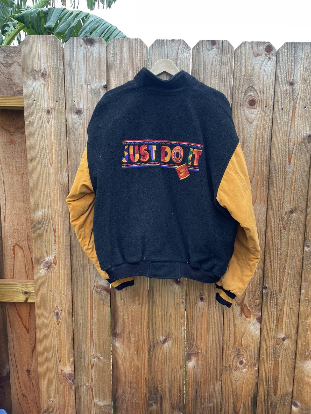 Nike Vintage Nike Urban Jungle Just Do It Spike Lee Wool Varsity Size US L / EU 52-54 / 3 - 2 Thumbnail
