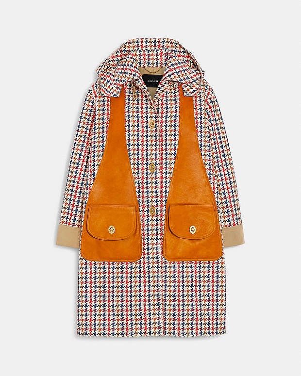 Coach Coach Bonnie Cashin Plaid Cotton Waterproof Coat Size S / US 4 / IT 40 - 14 Thumbnail