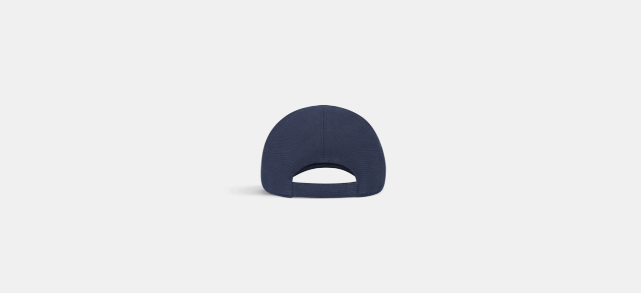 DENIM TEARS × Dior o1w1db10624 Size: OS / Baseball Cap in Navy Blue & White Size ONE SIZE - 3 Thumbnail
