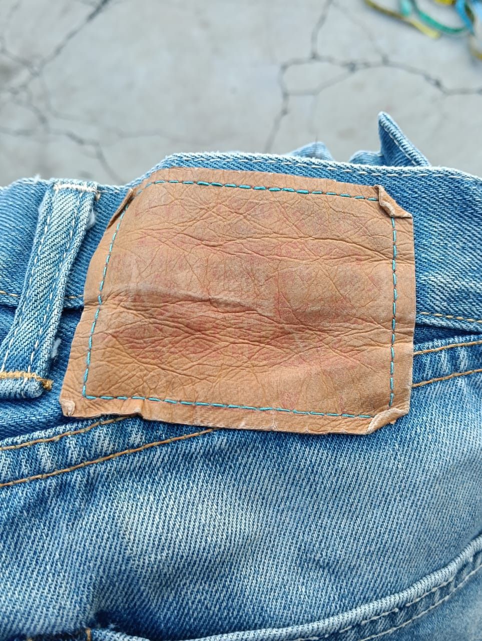 Levi's Distressed Levi's 501 big E selvedge made in Japan. Size US 34 / EU 50 - 10 Thumbnail