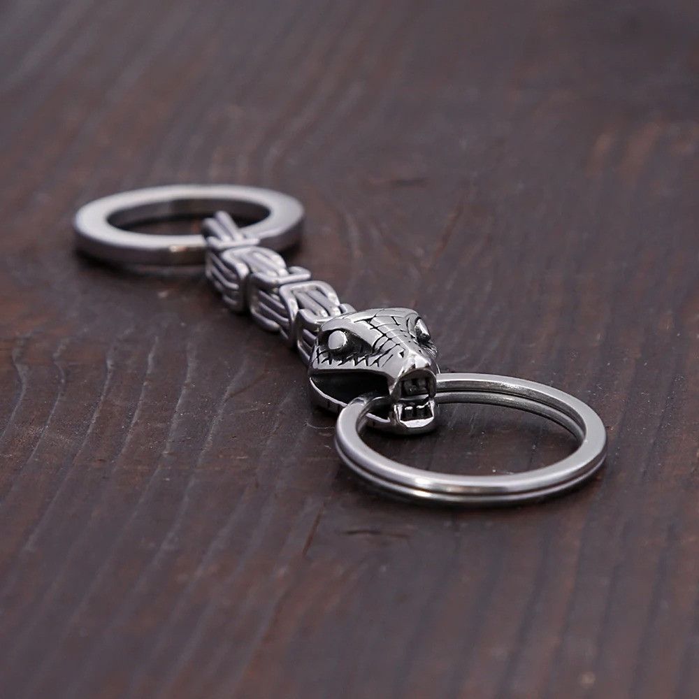 Other Nordic Viking Snake Keychain Size ONE SIZE - 2 Thumbnail