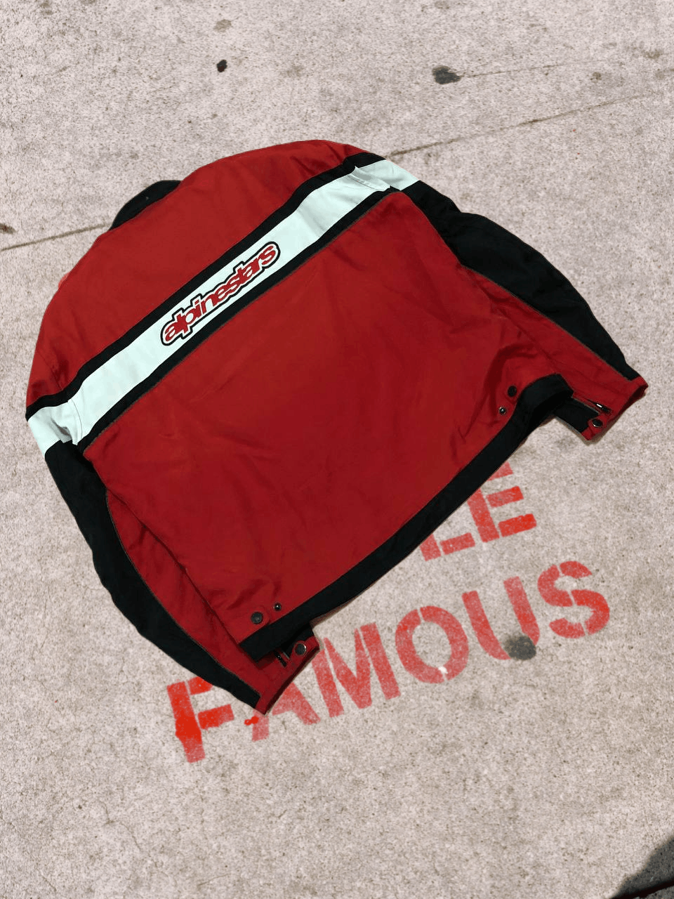 Alpinestars Sportwear Logo MOTO Jacket ALPINESTARS size 4XL Size US XXL / EU 58 / 5 - 1 Thumbnail