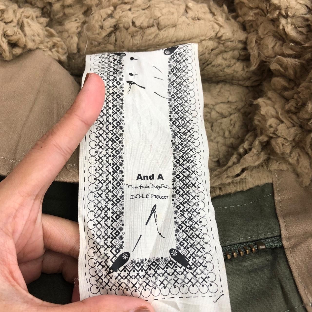 And A AND ALSO JAPAN Dole Project Patchwork Trench Coat Parka Cape Size S / US 4 / IT 40 - 5 Thumbnail
