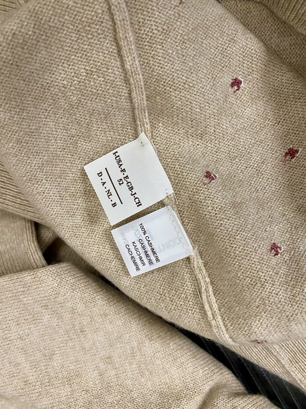 Brunello Cucinelli Brunello Cucinelli 🇮🇹 malt hand knit + cashmere crew 52 NWT Size US L / EU 52-54 / 3 - 4 Thumbnail