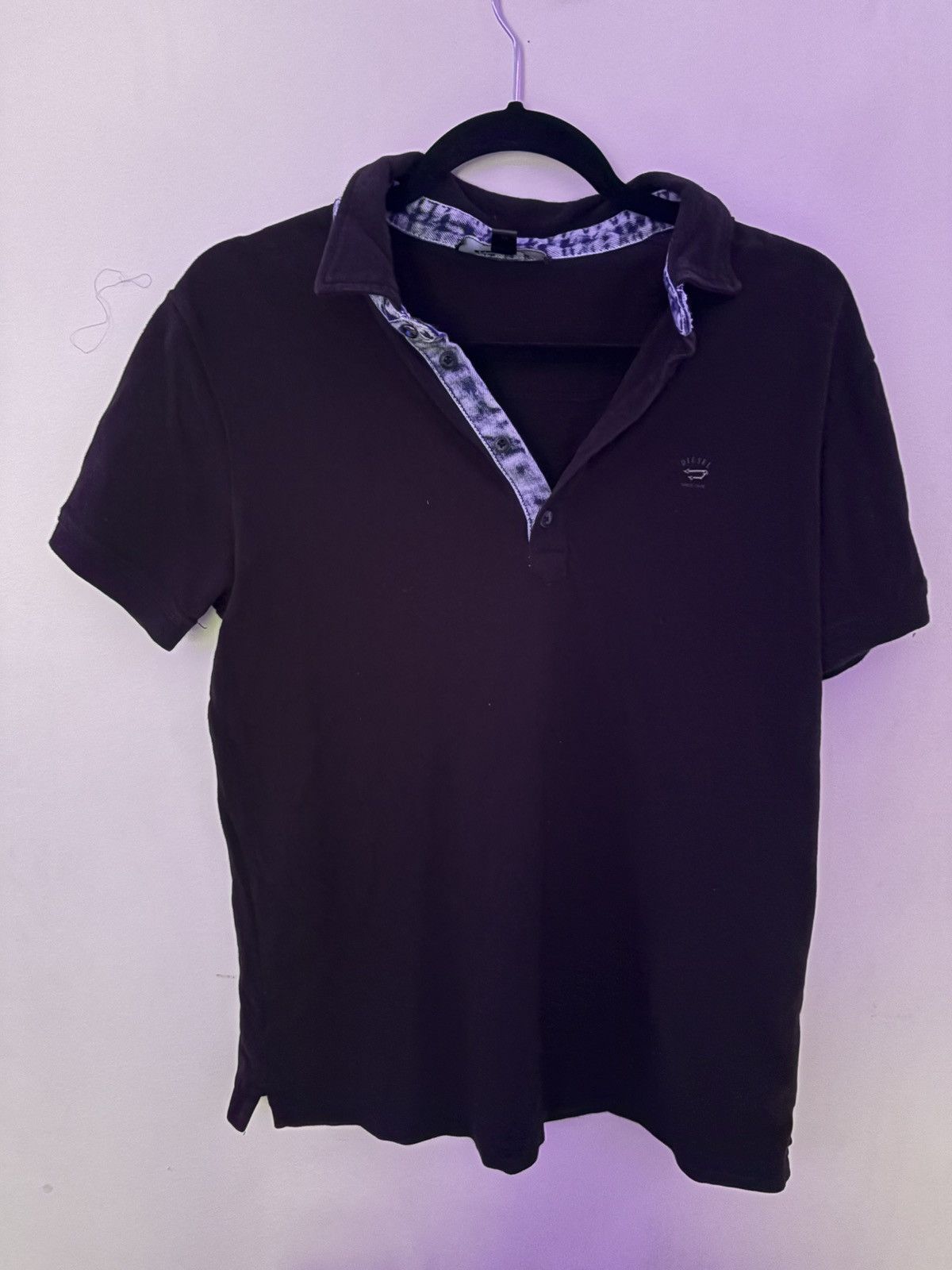 Diesel Diesel Black Polo Size US M / EU 48-50 / 2 - 1 Thumbnail