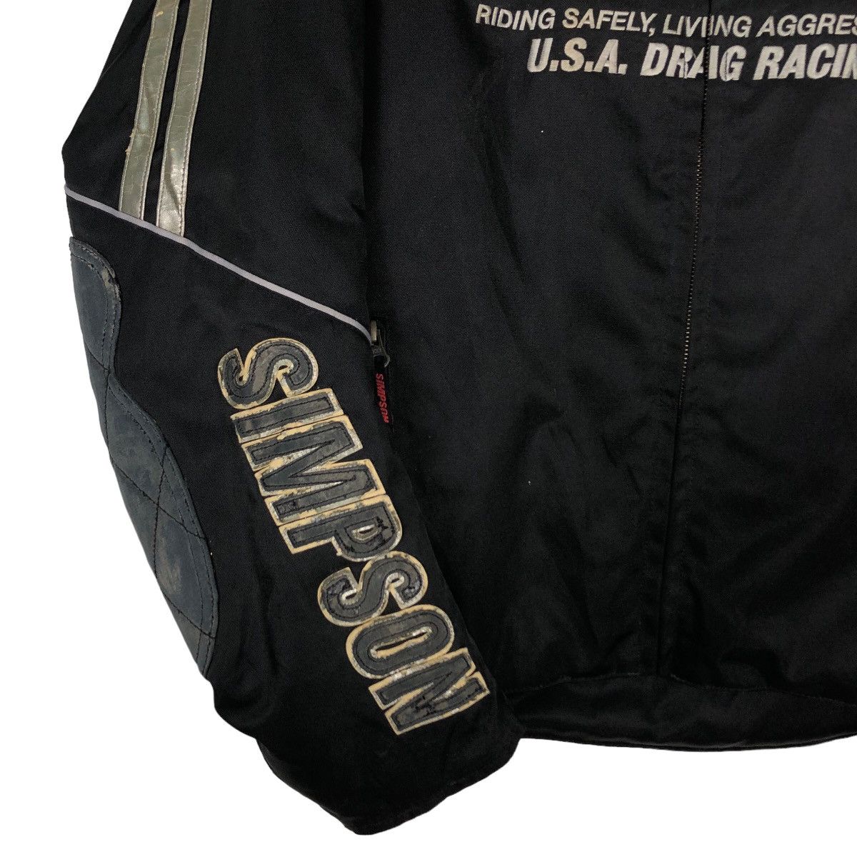Hein Gericke 🔥Vintage Racing Motorcross Jacket Full Patch Simpson USA Size US L / EU 52-54 / 3 - 4 Thumbnail