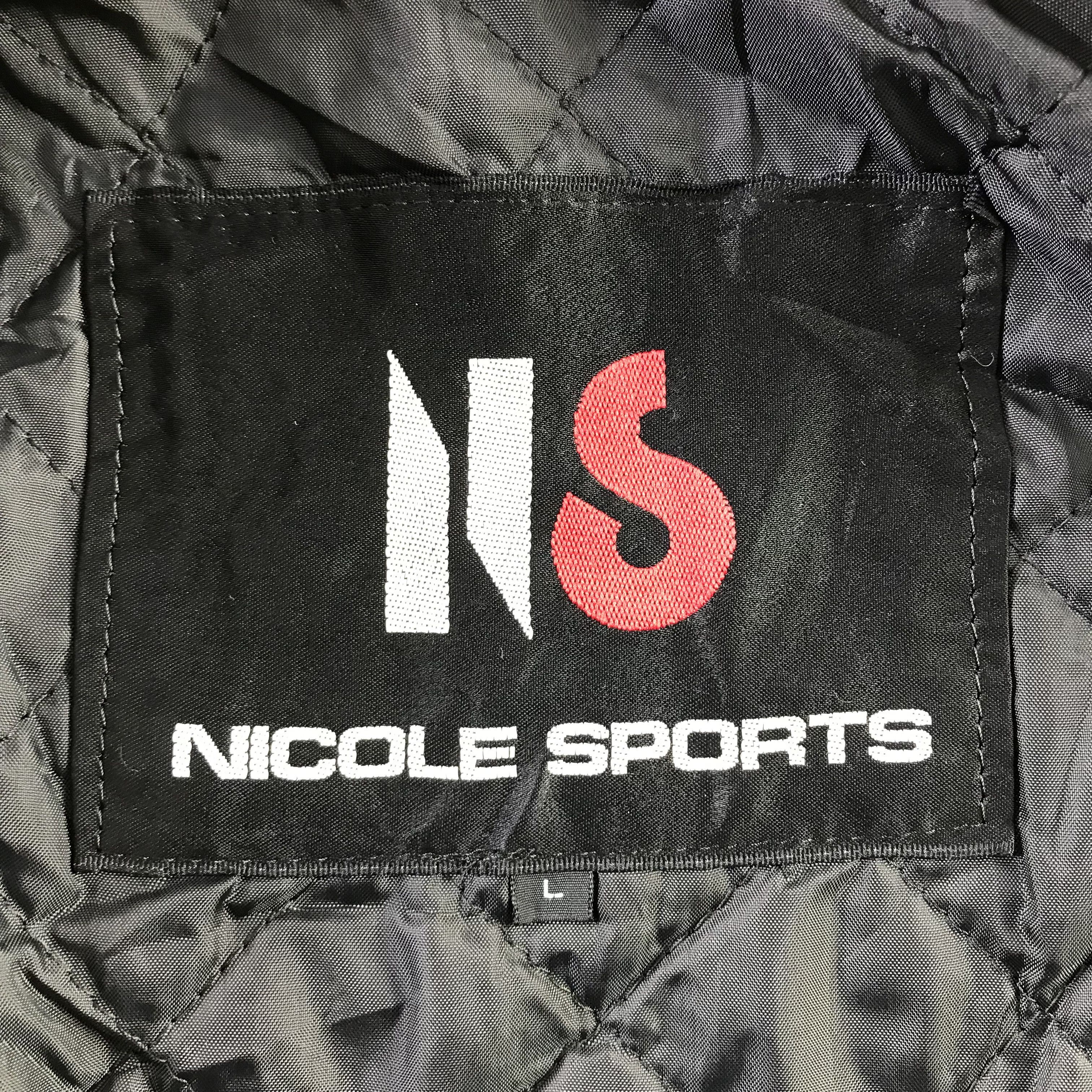 Japanese Brand Vintage Nicole Sports Hooded Jacket Wading Jacket Size US L / EU 52-54 / 3 - 15 Thumbnail