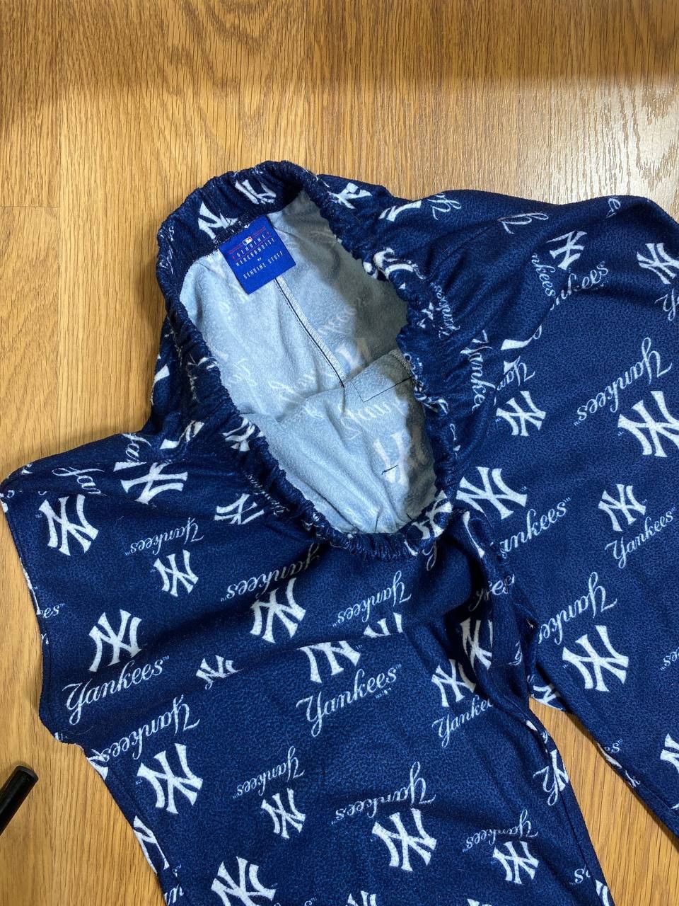 MLB × Vintage Crazy Vintage Baggy Y2K New York Yankees Sweatpants USA Size US 32 / EU 48 - 9 Thumbnail