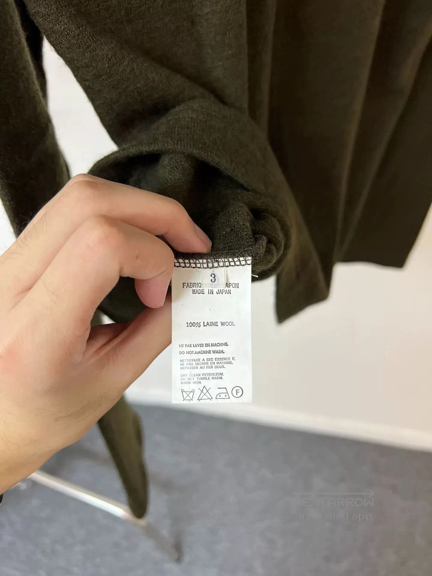 Yohji Yamamoto Yohji Yamamoto Knit Sweater for Men. Size US L / EU 52-54 / 3 - 6 Thumbnail