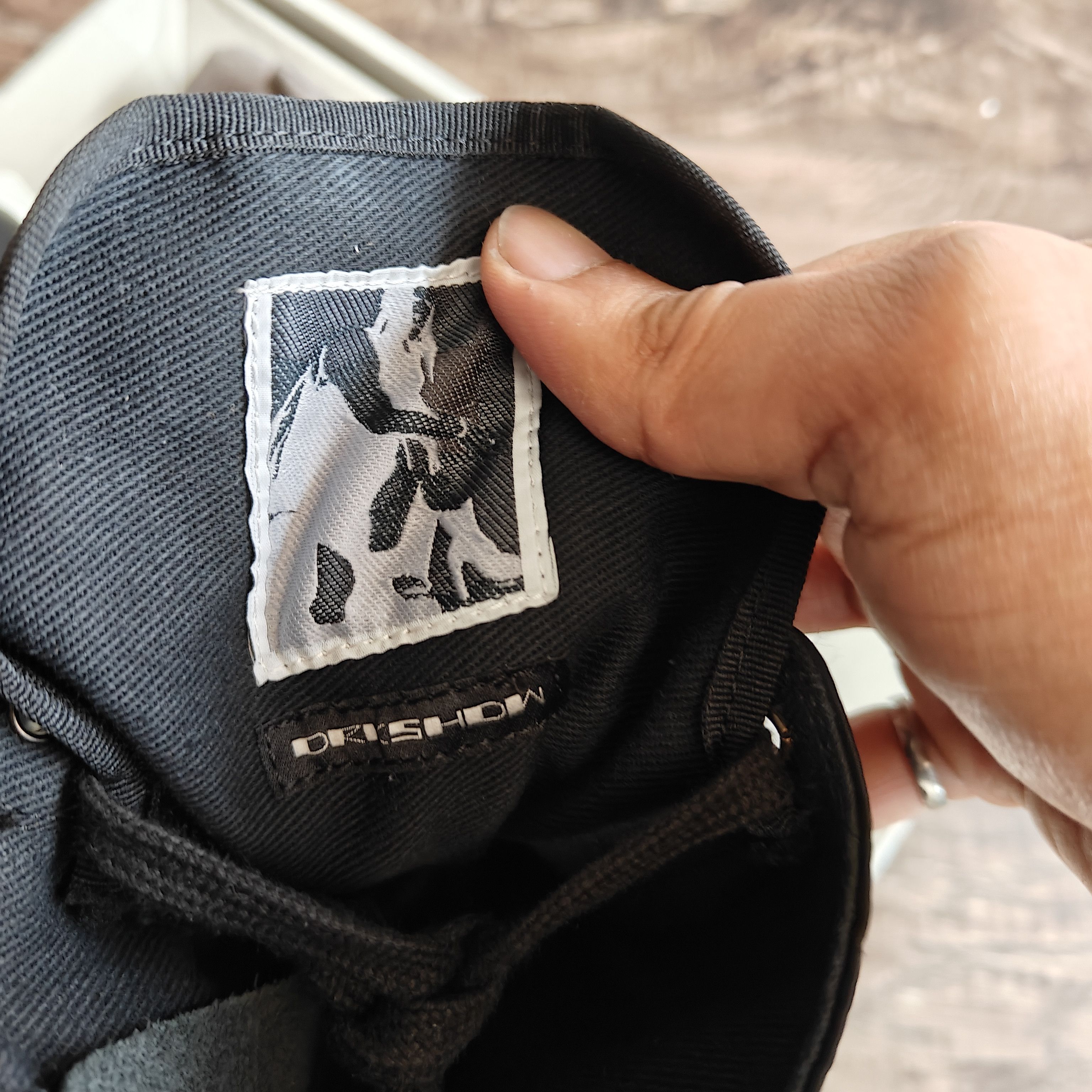 Rick Owens Drkshdw split sole army trainer boots black milk, dustbag Size US 8 / EU 41 - 13 Thumbnail