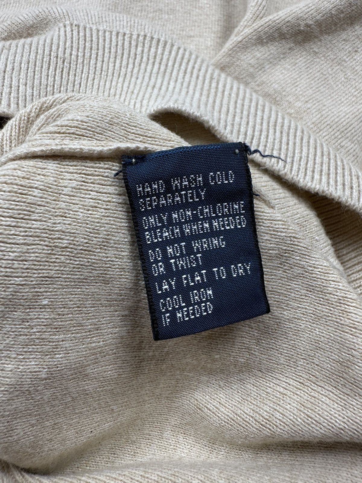 Polo Ralph Lauren Vintage Polo Ralph Lauren V-Neck Sweater Small Logo Pony y2k Size US M / EU 48-50 / 2 - 10 Thumbnail