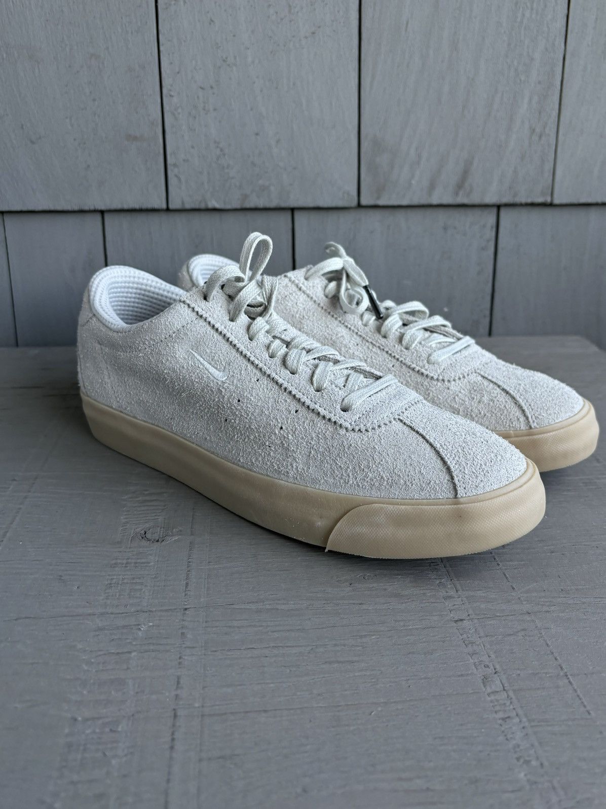 Nike Nike Match Classic Suede Light Bone Blazer Low Samba Skate Size US 8 / EU 41 - 12 Thumbnail