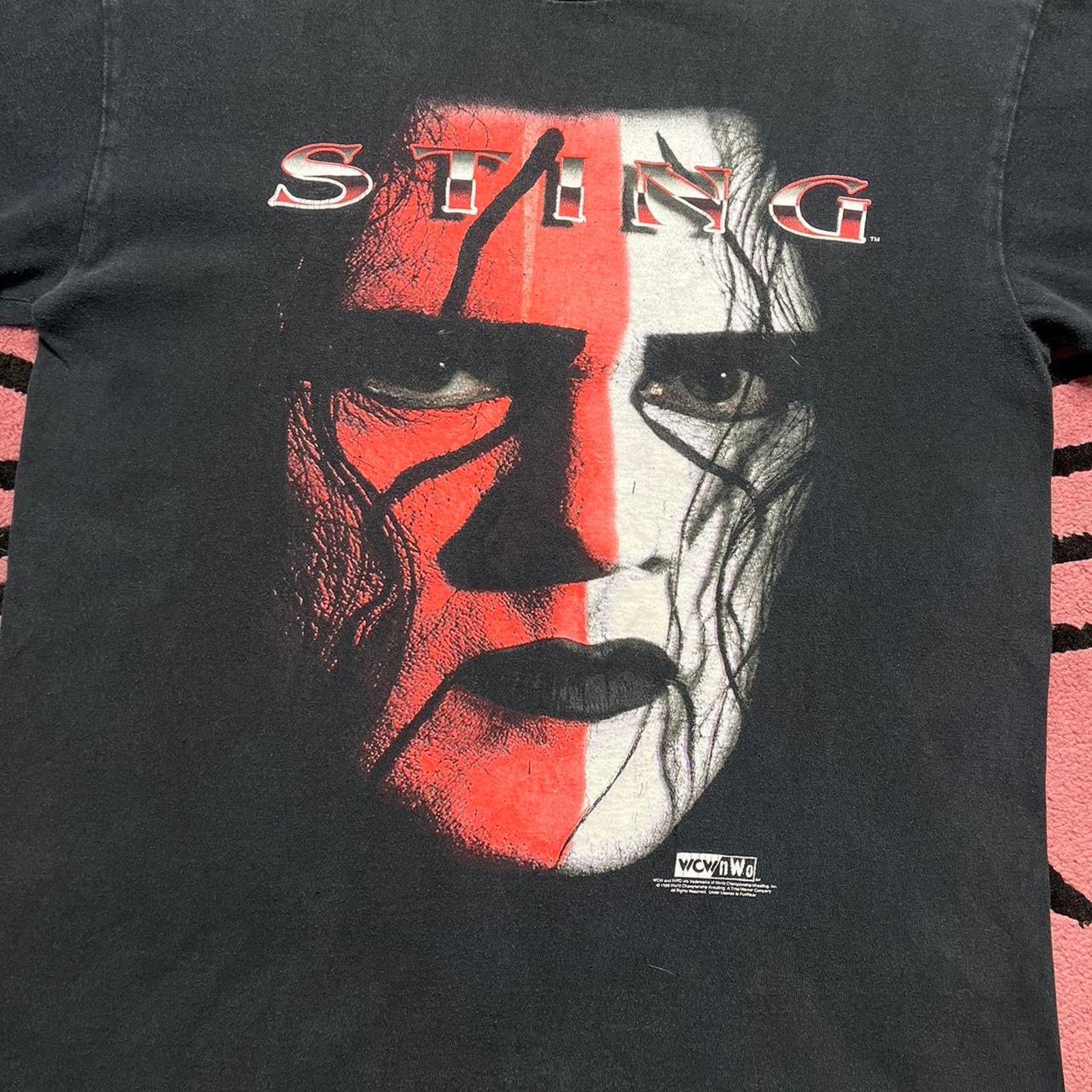 Vintage Vintage 90’s Sting WCW/NWO Graphic T-shirt Size Large | Grailed