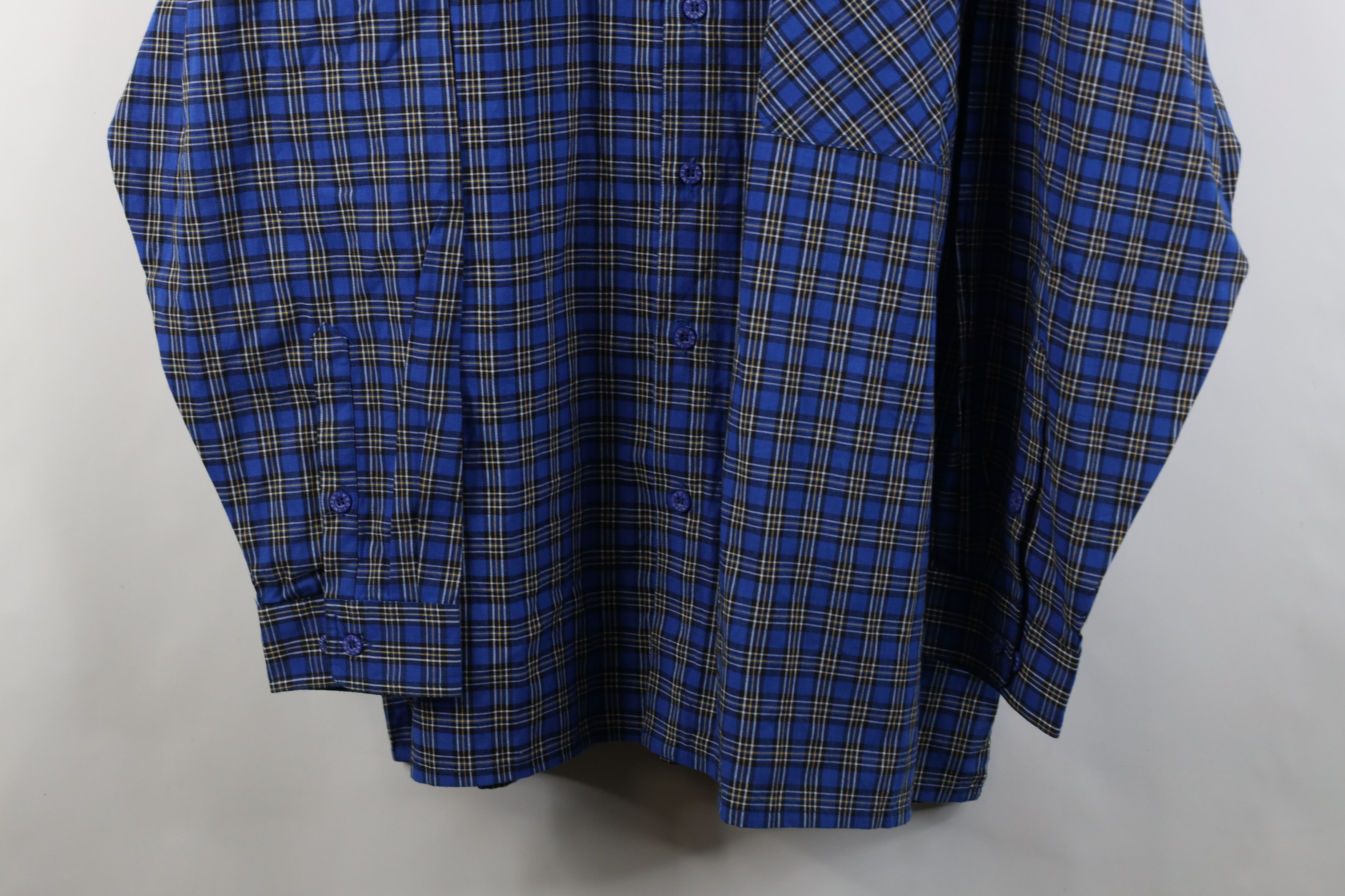 Vintage Vintage 90s Y2K Streetwear Pocket Collared Button Down Shirt Size US XXL / EU 58 / 5 - 3 Thumbnail