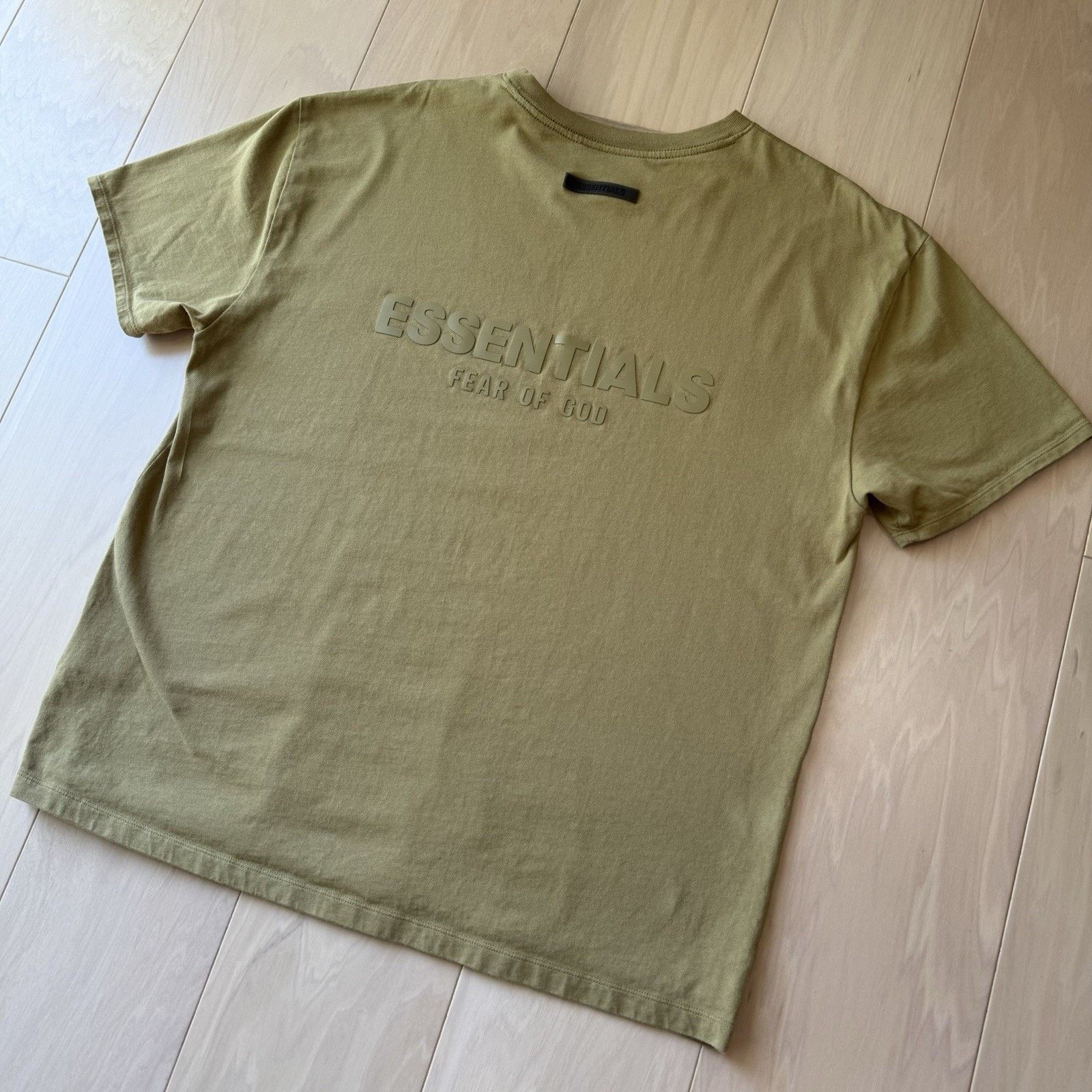 Fear of God Fear of God Essentials Shirt Medium Khaki Cotton Minimalist Size US M / EU 48-50 / 2 - 9 Thumbnail