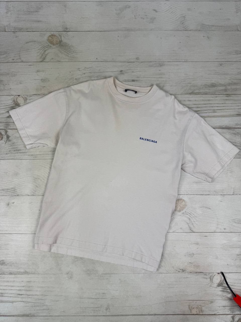 Balenciaga Balenciaga Logo Print T Shirt Size US L / EU 52-54 / 3 - 2 Thumbnail