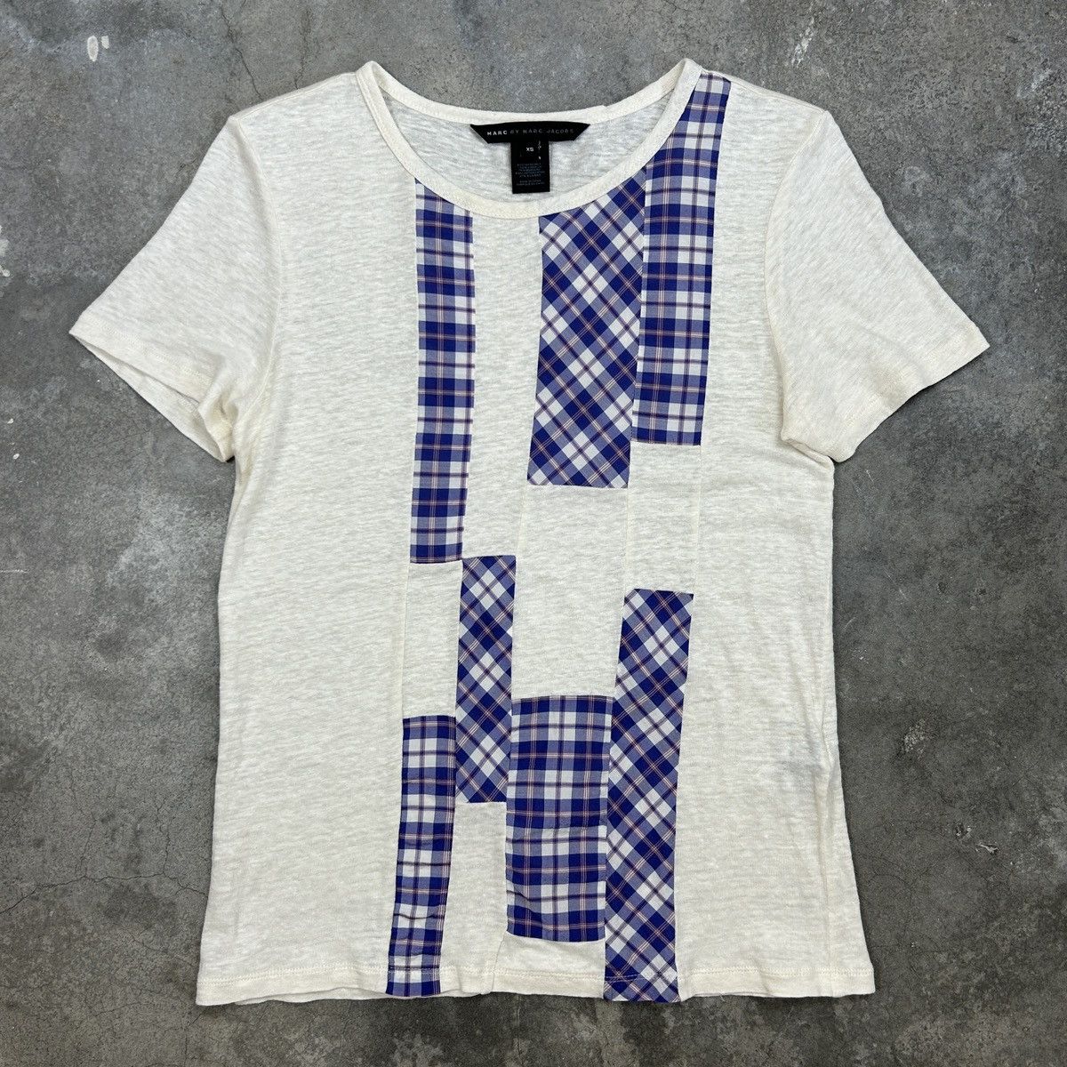 Marc Jacobs × Marc by Marc Jacobs Marc by Marc Jacobs - Patched Top Size XS / US 0-2 / IT 36-38 - 1 Thumbnail