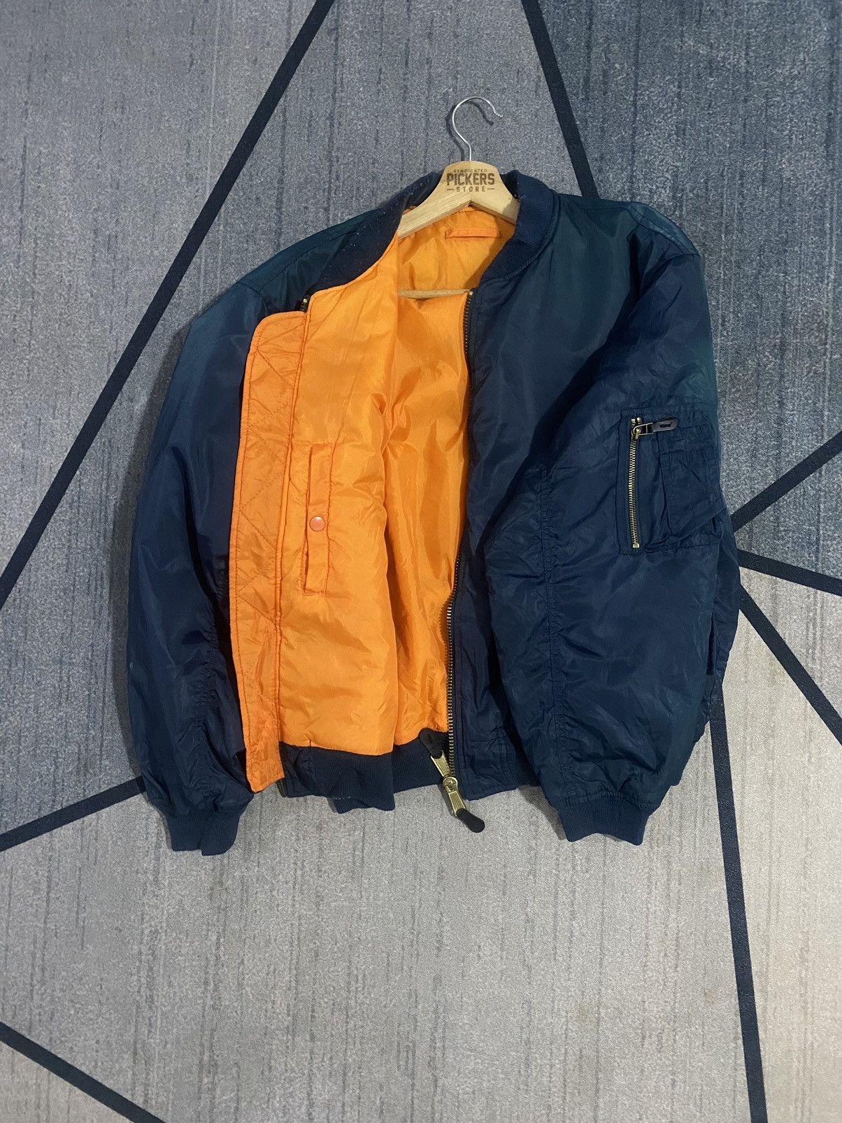 Japanese Brand JAPANESE BRAND MA-1 FLYER’s JACKET LARGE Size US L / EU 52-54 / 3 - 7 Thumbnail