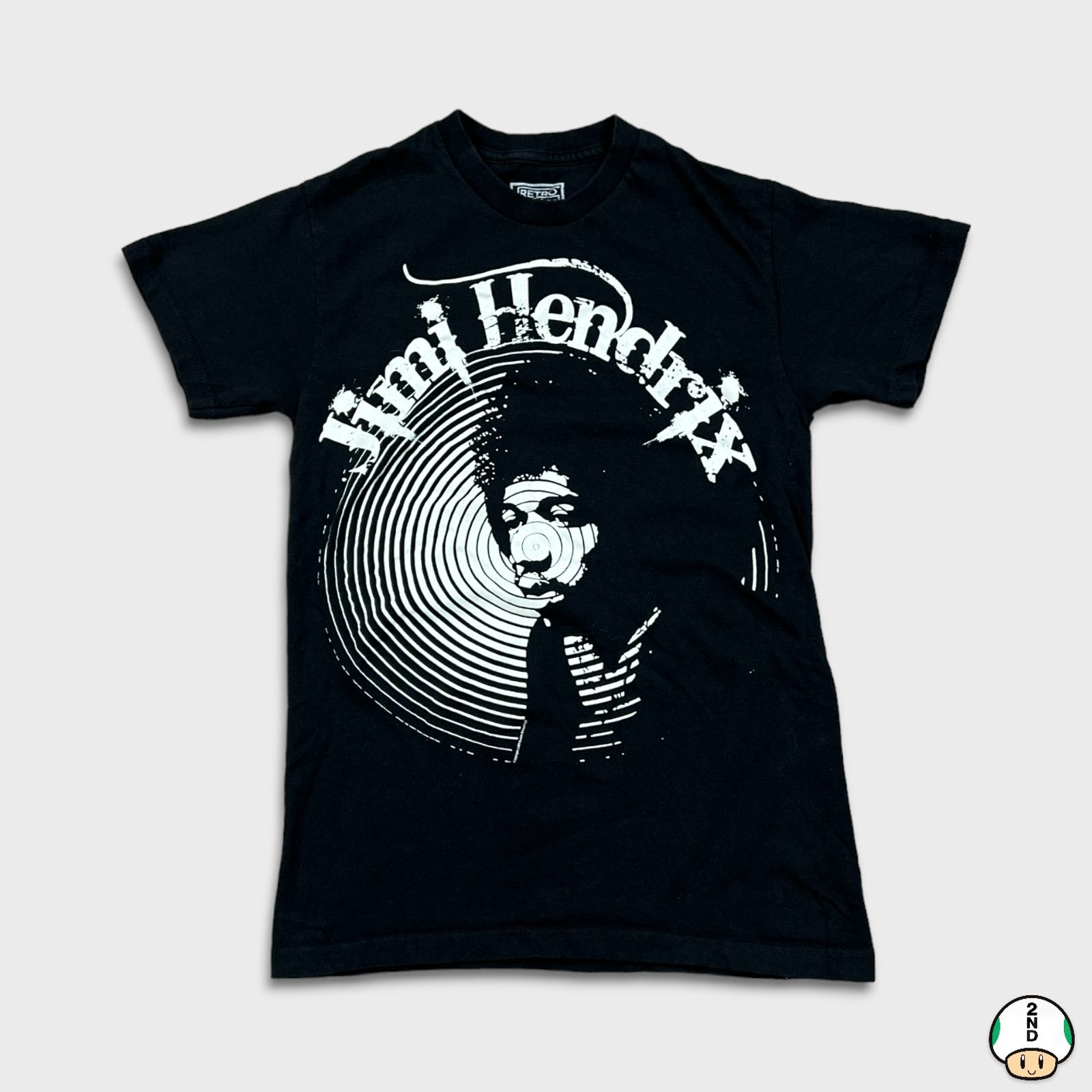 Band Tees × Jimi Hendrix × Vintage 2009 Jimi Hendrix T Shirt Small Psychedelic Rock Band Tee Size US S / EU 44-46 / 1 - 1 Thumbnail