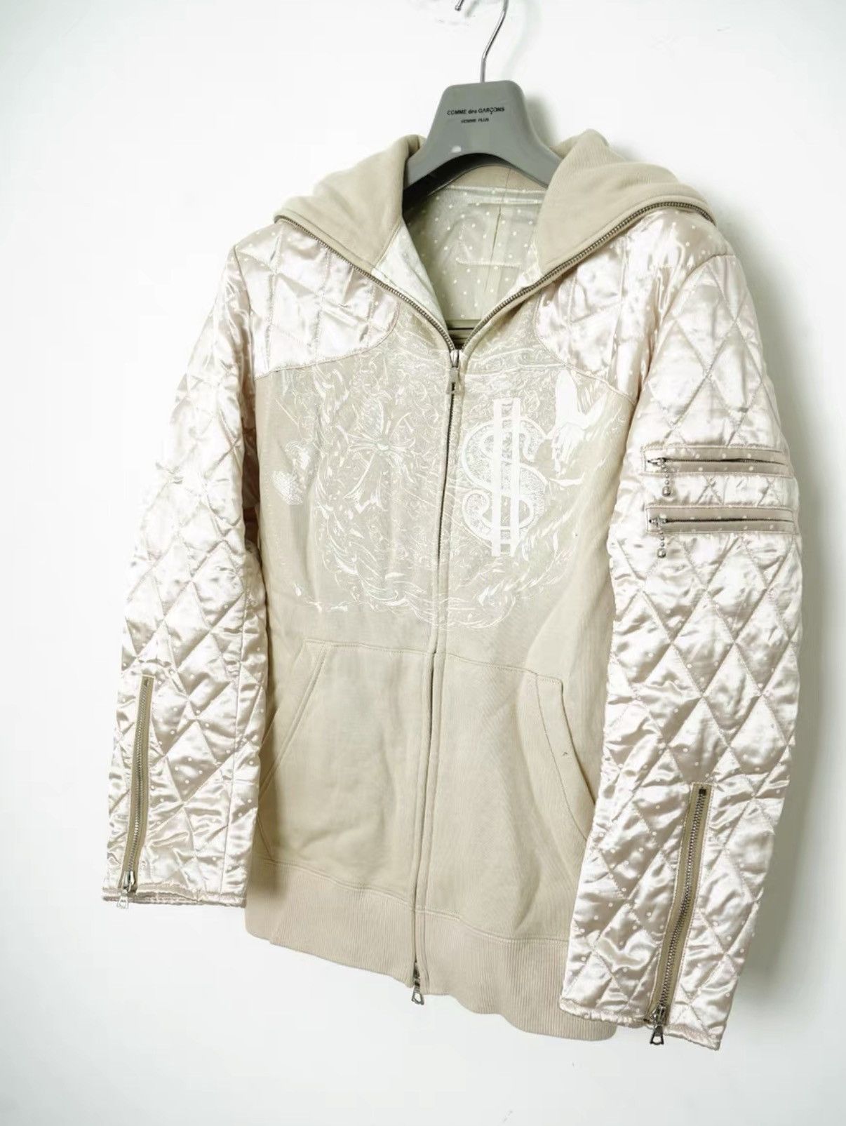 Comme des Garcons Comme des Garçons Panel Sleeve Hooded Sweatshirt Size US S / EU 44-46 / 1 - 1 Thumbnail