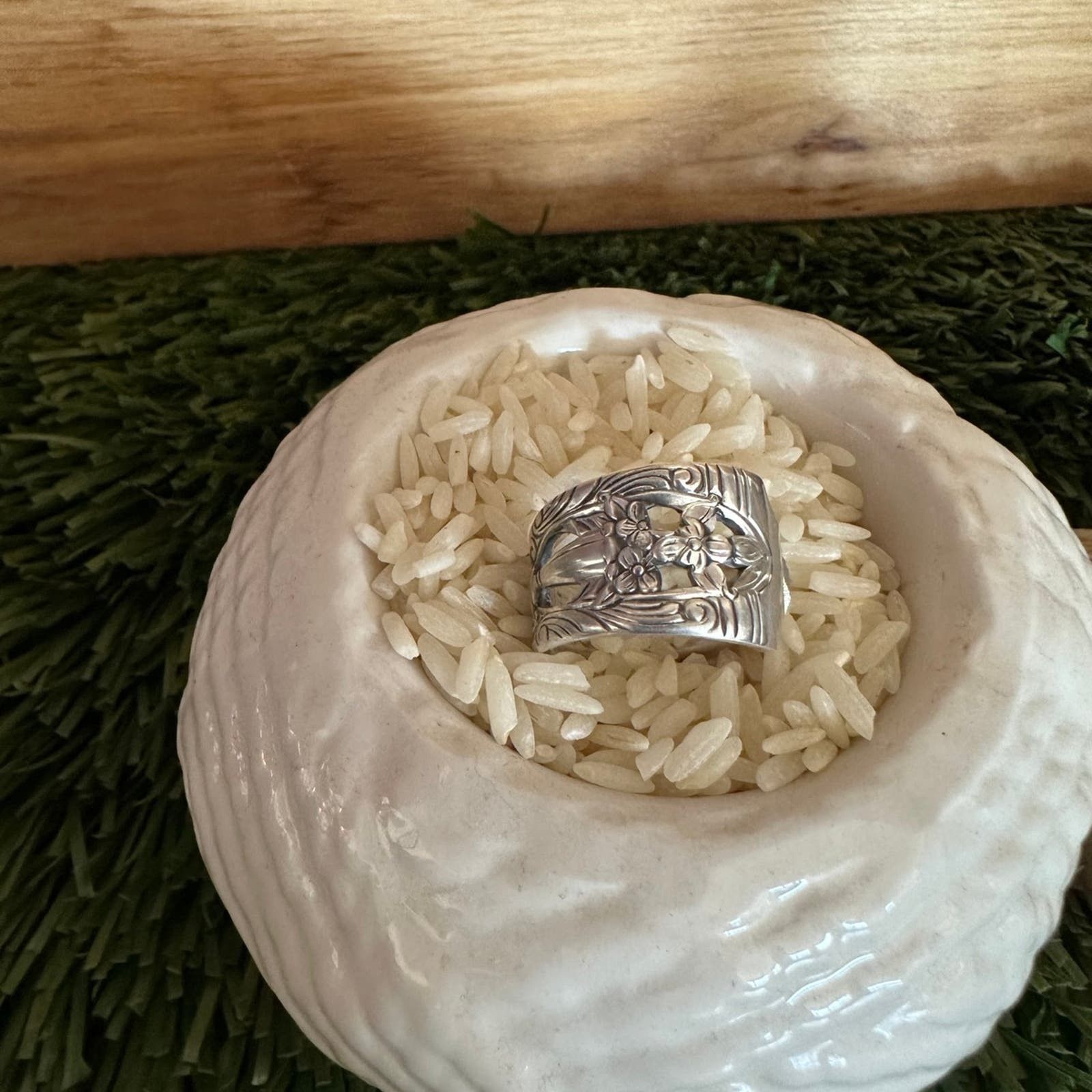 Handmade Ring size 6.5 Size ONE SIZE - 8 Thumbnail