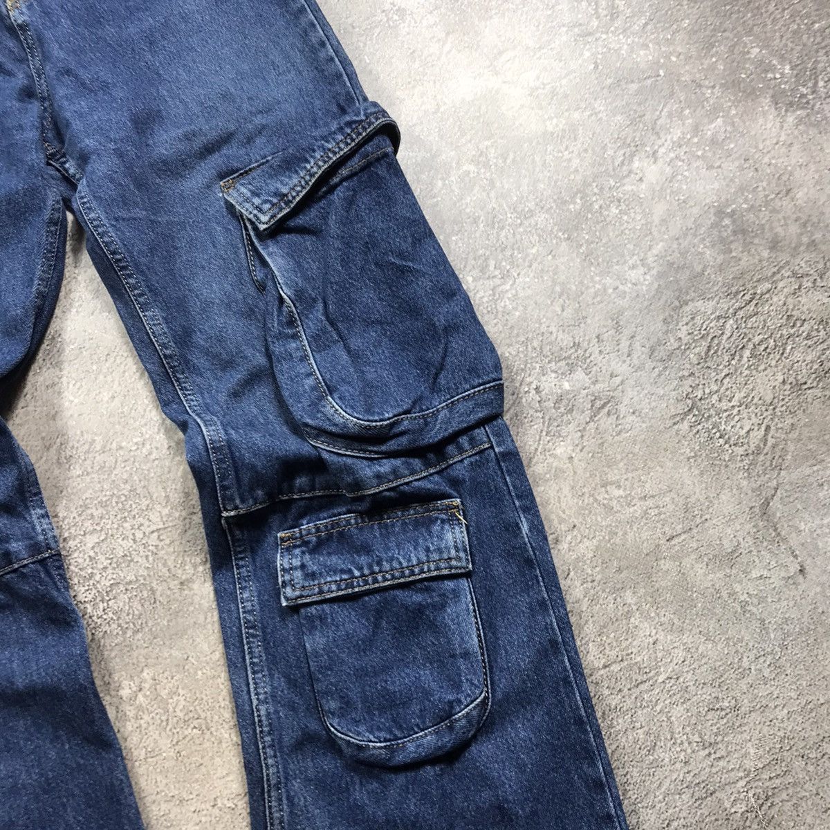 Vintage Vintage 90s Baggy Distressed Cargo Pants Grunge Japan 26 Size 26" / US 2 / IT 38 - 4 Thumbnail