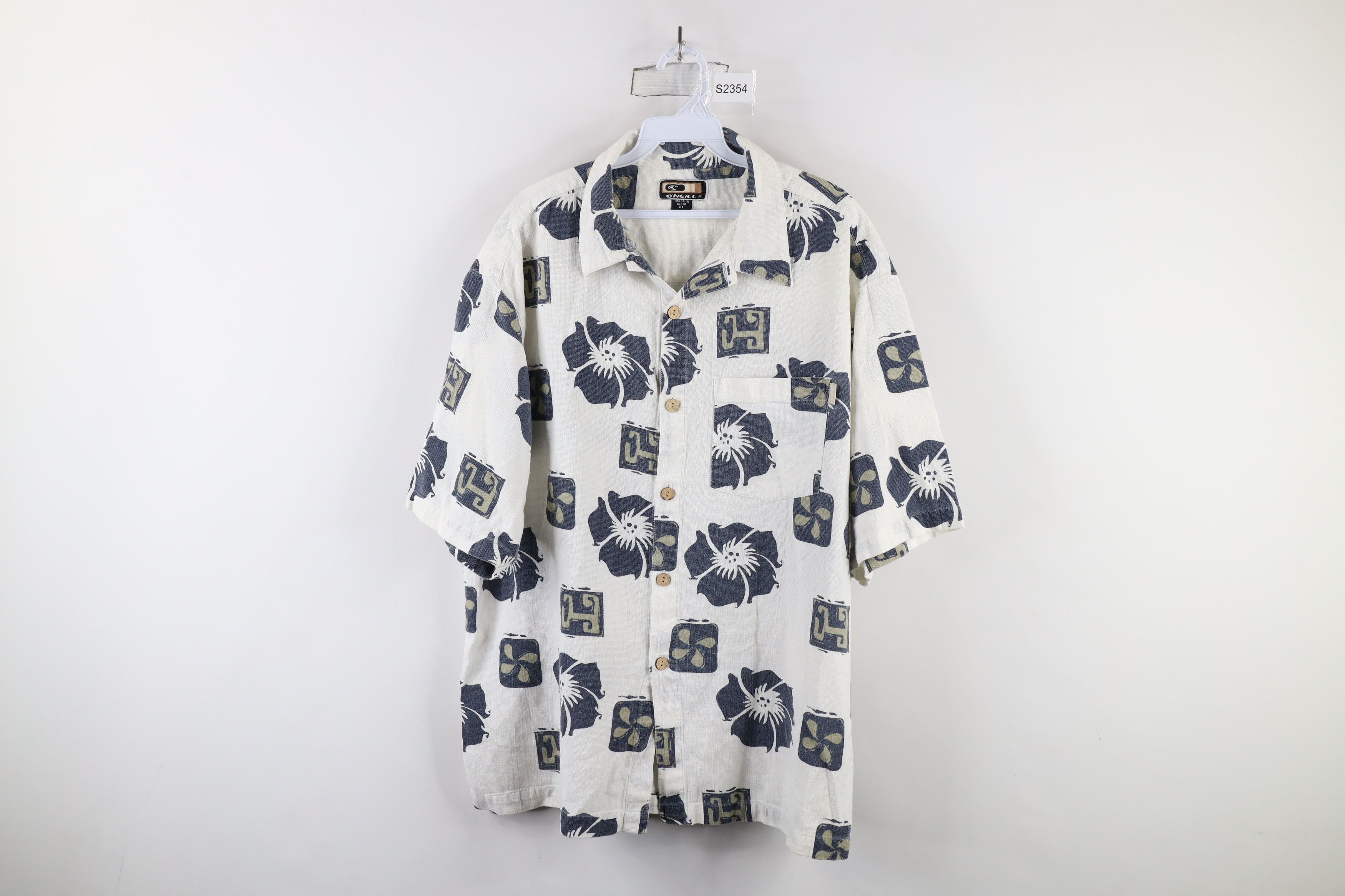 O'Neill × Vintage Vintage 90s O'Neill Surfing Abstract Hawaiian Button Shirt Size US XL / EU 56 / 4 - 1 Thumbnail