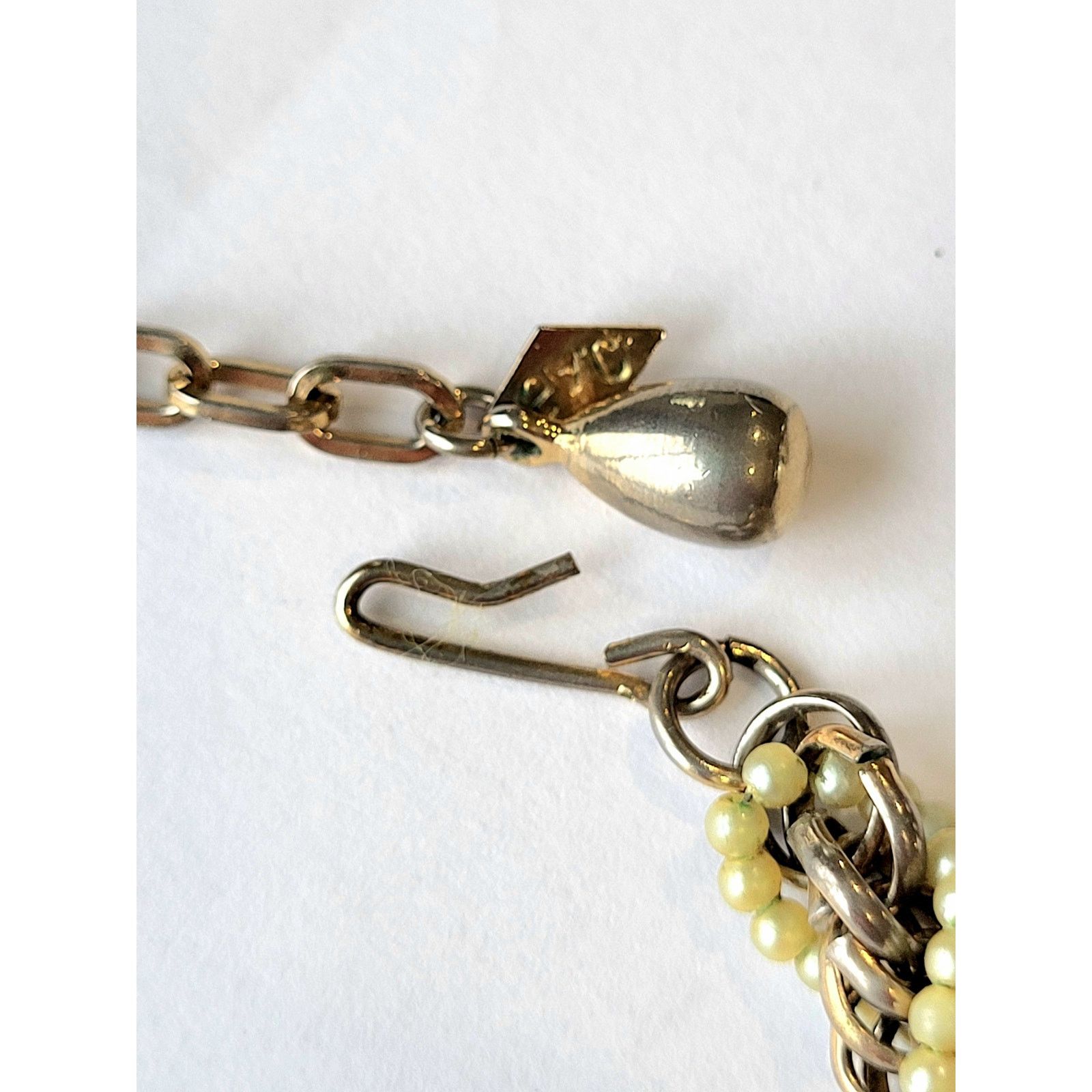 Other Sara Coventry Signed Vintage Necklace Gold Pearls Twist Size ONE SIZE - 3 Thumbnail