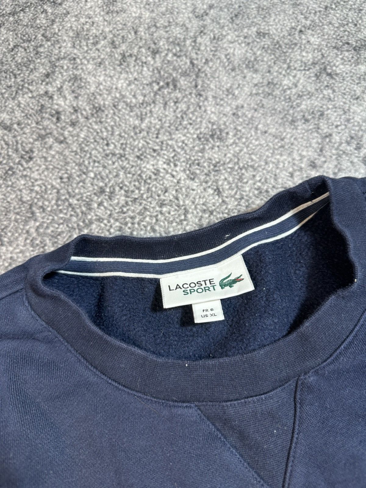 Lacoste Vintage Lacoste Sport Sweatshirt Streetwear Style USA XL Size US XL / EU 56 / 4 - 3 Thumbnail