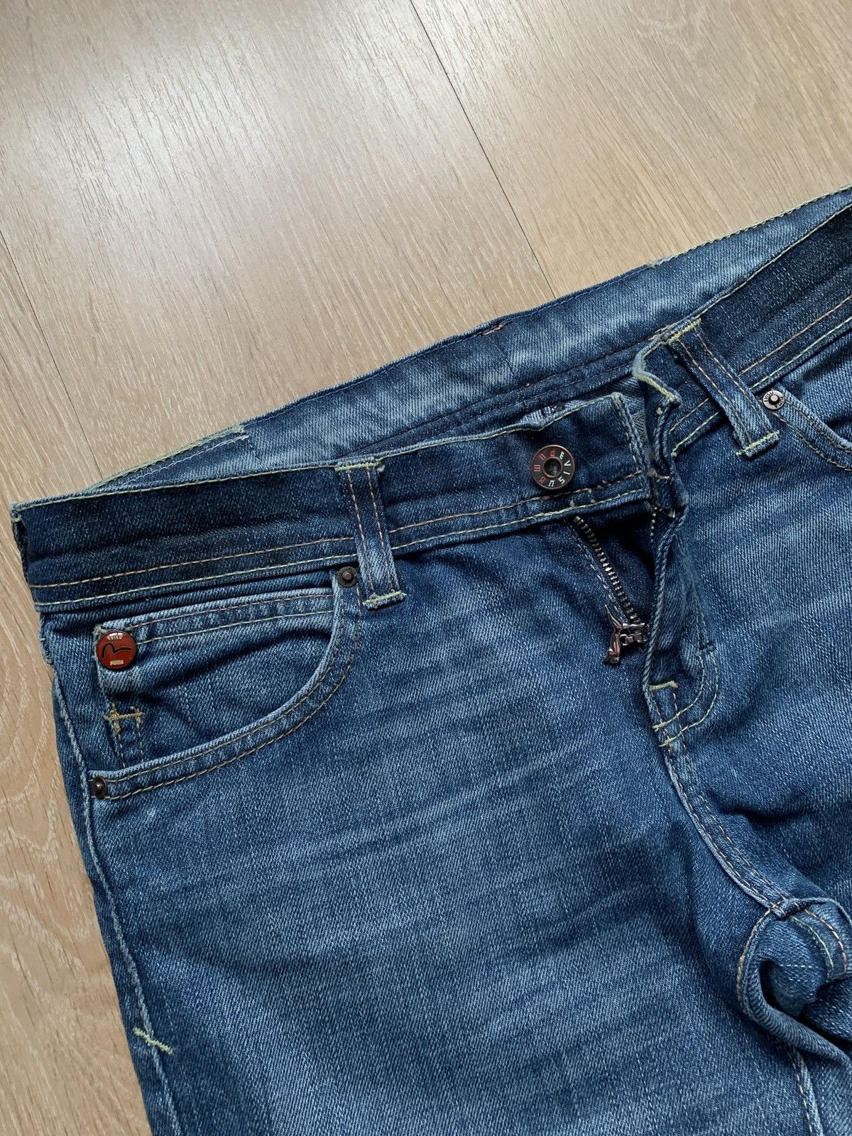 Evisu × Puma Puma X Evisu Womens Jeans Size 28 Size 28" / US 6 / IT 42 - 3 Thumbnail