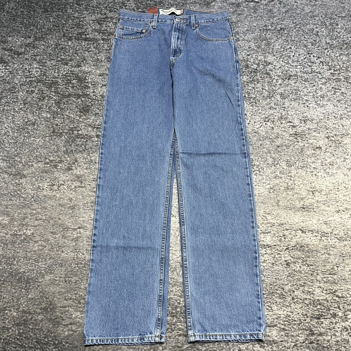 Levi's Vintage Levi's 505 Jeans 2000s Straight Regular Fit 34x34 Size US 34 / EU 50 - 2 Thumbnail