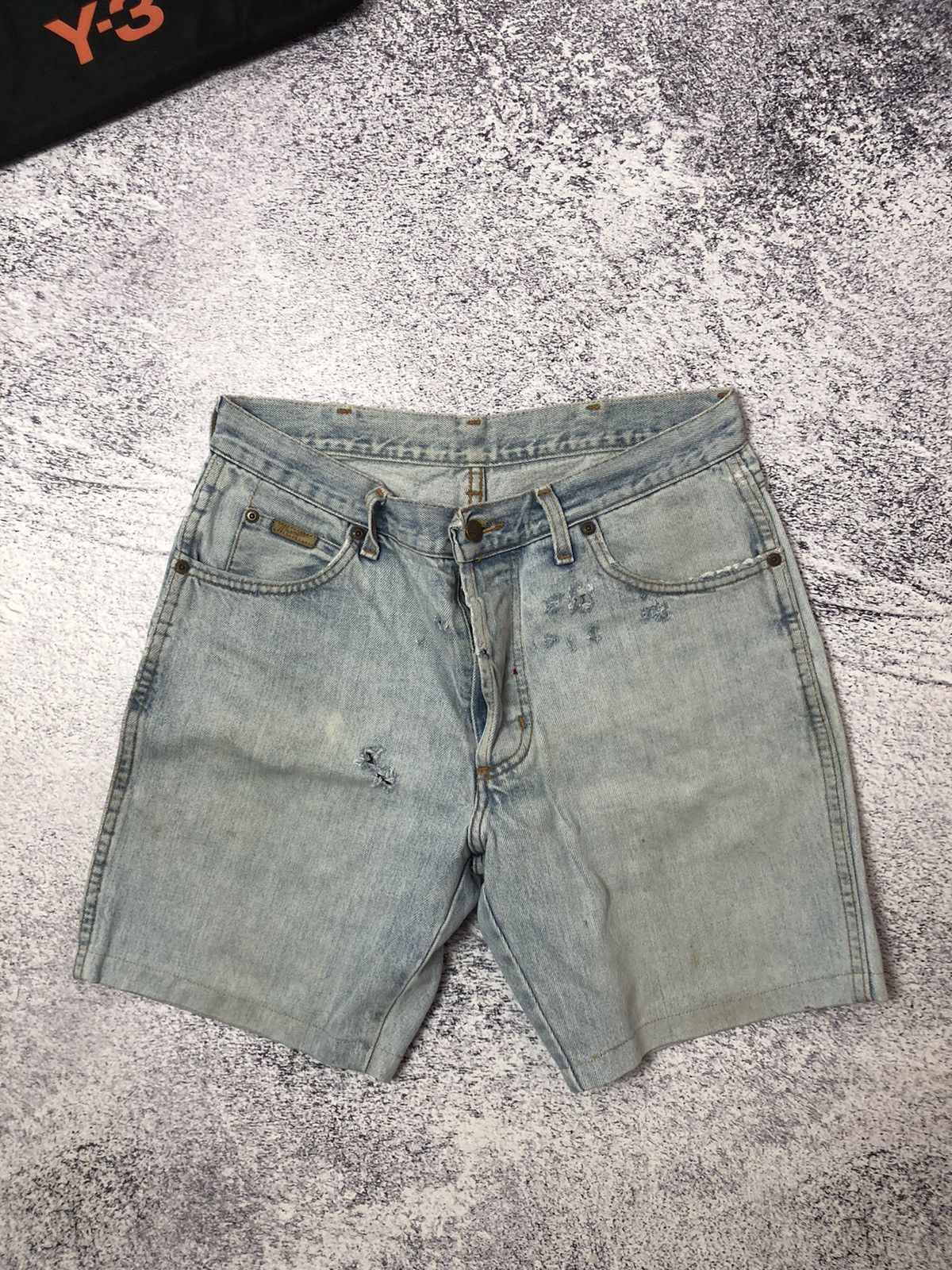Vintage × Wrangler Vintage short jeans Wrangler size 34 y2k casual rare ykk Size US 34 / EU 50 - 1 Thumbnail