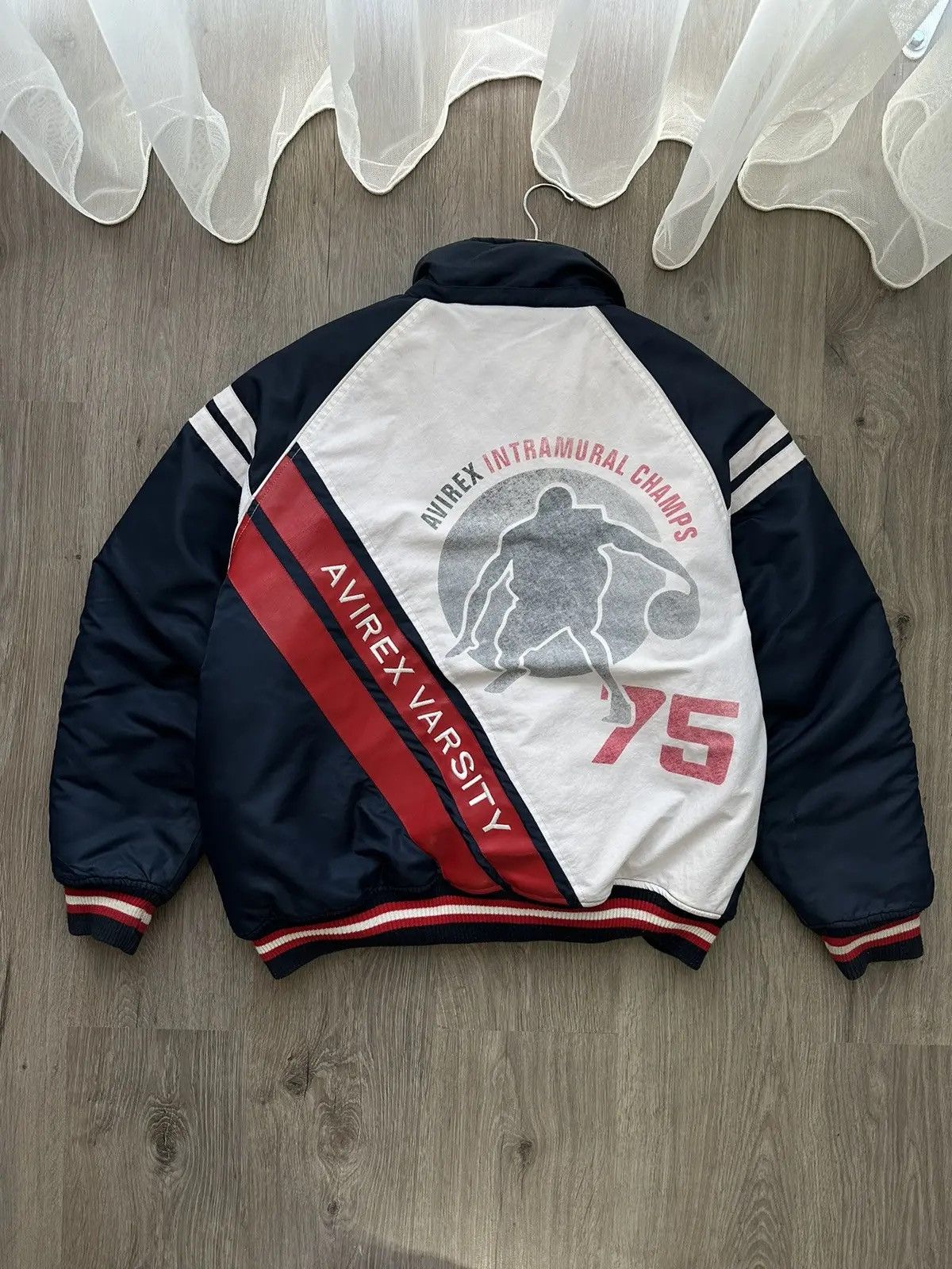 Avirex × Vintage Vintage Avirex Intramural Varsity Camps Jacket Size US M / EU 48-50 / 2 - 7 Thumbnail