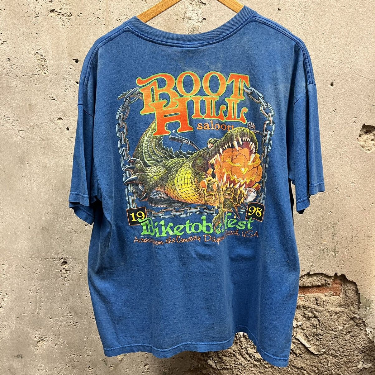 Vintage Vintage 1998 Boot Hill Saloon Biketoberfest Halloween Tee XL Size US XL / EU 56 / 4 - 1 Thumbnail