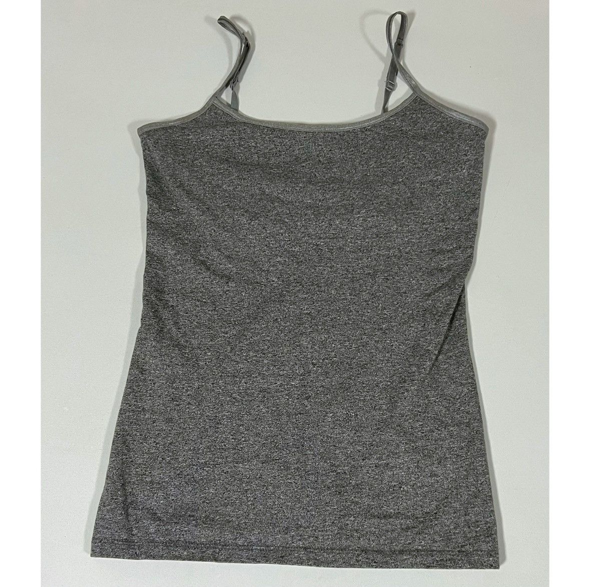 Sonoma SO Gray Grey Cami Shelf-Bra Camisole Tank Top Shirt Size S 🩶 Size S / US 4 / IT 40 - 1 Thumbnail