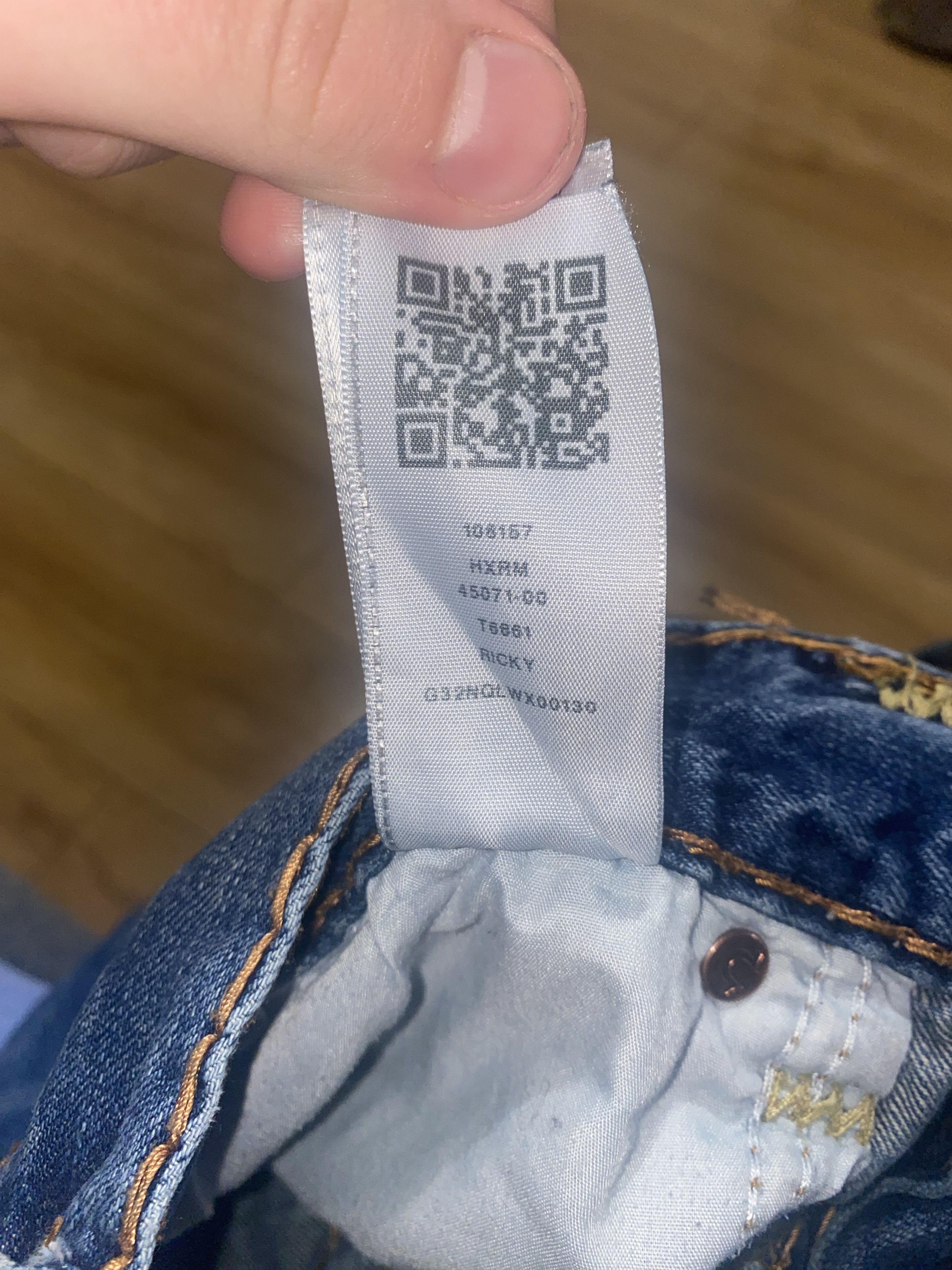 True Religion blue ricky jeans Size US 33 - 8 Thumbnail