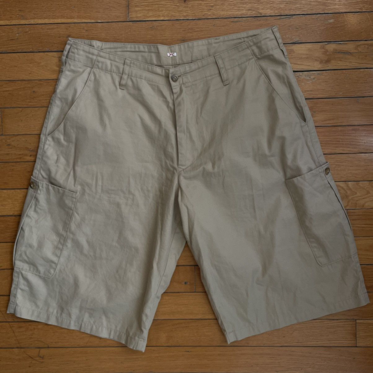 Porter Classic Porter Classic Khaki Cargo Shorts Size US 34 / EU 50 - 1 Thumbnail