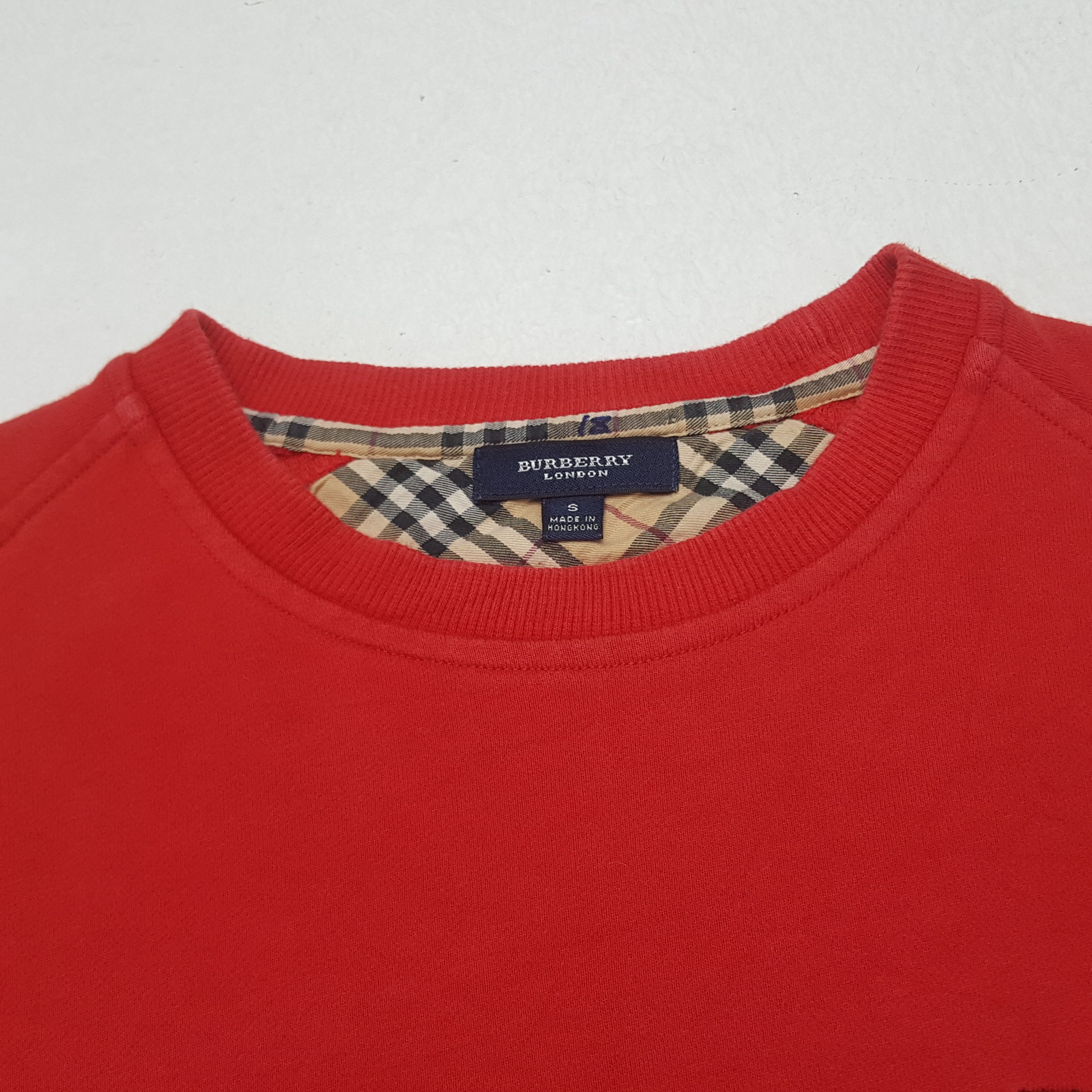 Burberry Vintage Burberry London Nova Check Sweatshirt Size US S / EU 44-46 / 1 - 4 Thumbnail