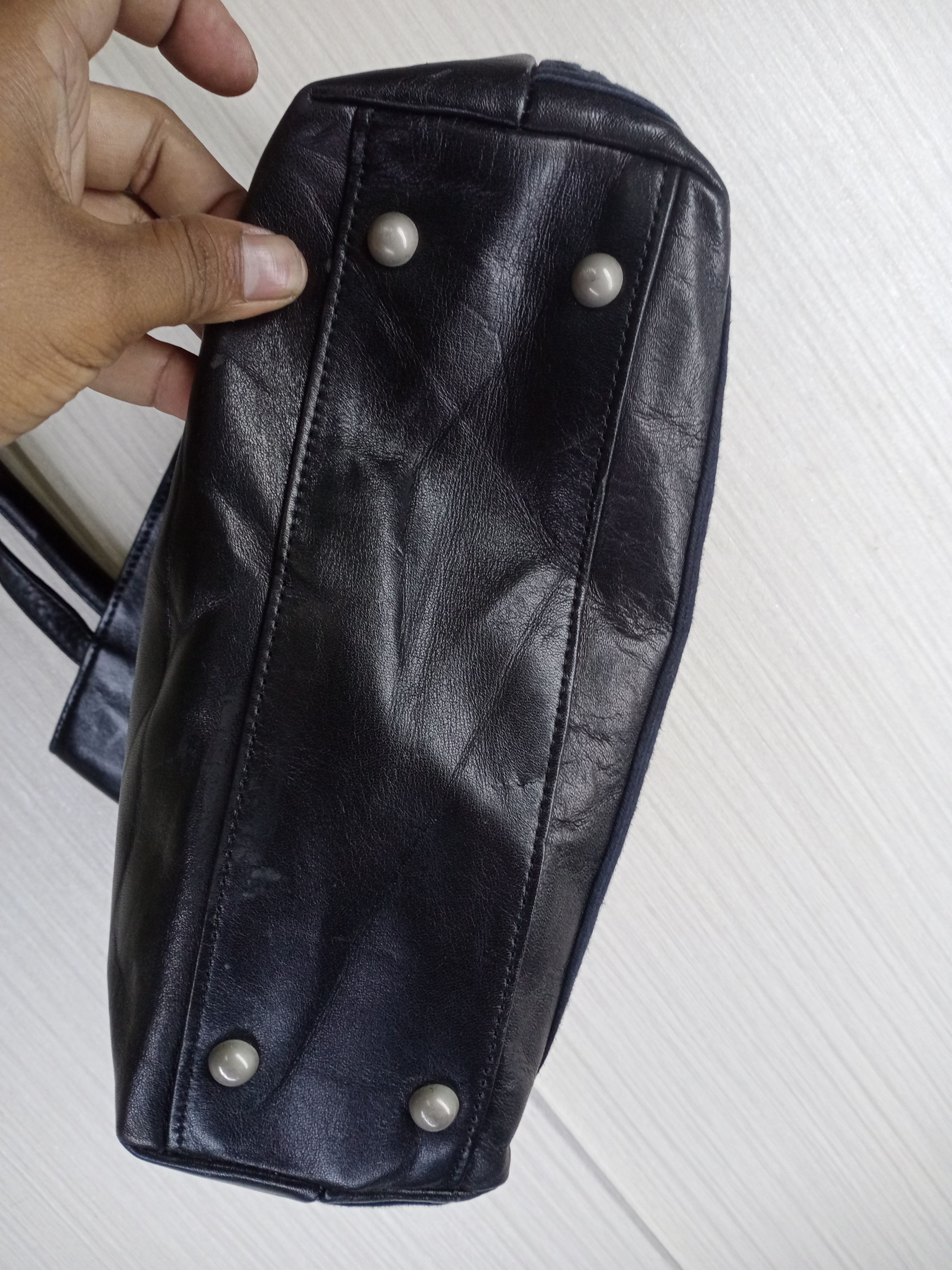 Jean Paul Gaultier JEAN PAUL GAULTIER LEATHER SHOULDER TOTE BAG Size ONE SIZE - 8 Thumbnail