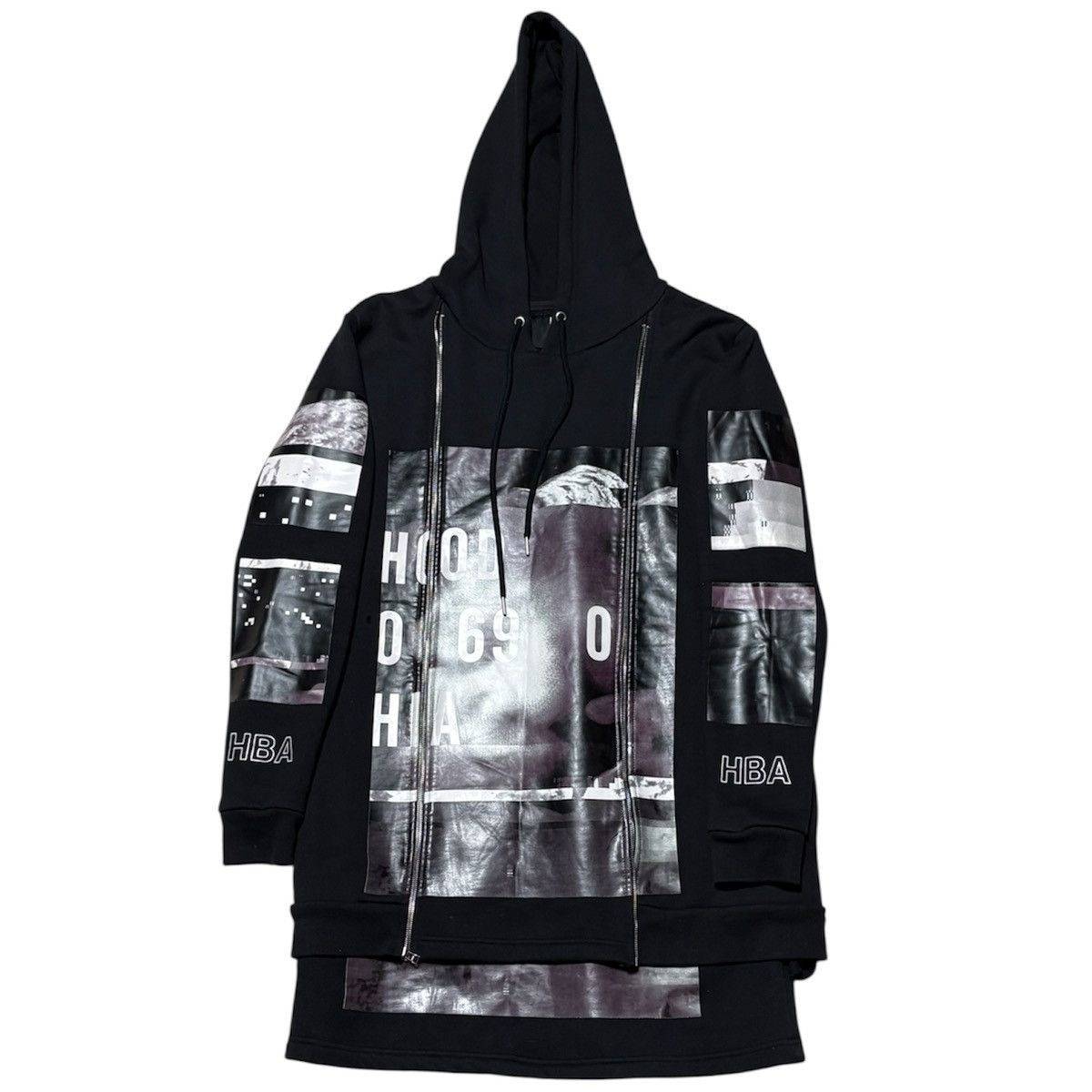 Hood By Air FW2014 HOOD BY AIR. DOUBLE ZIP LAYERED HOODIE SHAYNE OLIVER Size US L / EU 52-54 / 3 - 1 Thumbnail