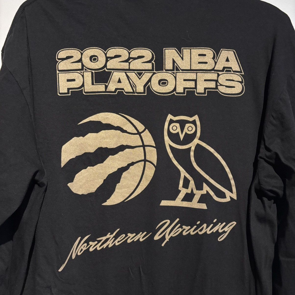 NBA × October's Very Own OVO Toronto Raptors NBA Playoffs 2022 Long Sleeve T-Shirt Size US XL / EU 56 / 4 - 7 Thumbnail