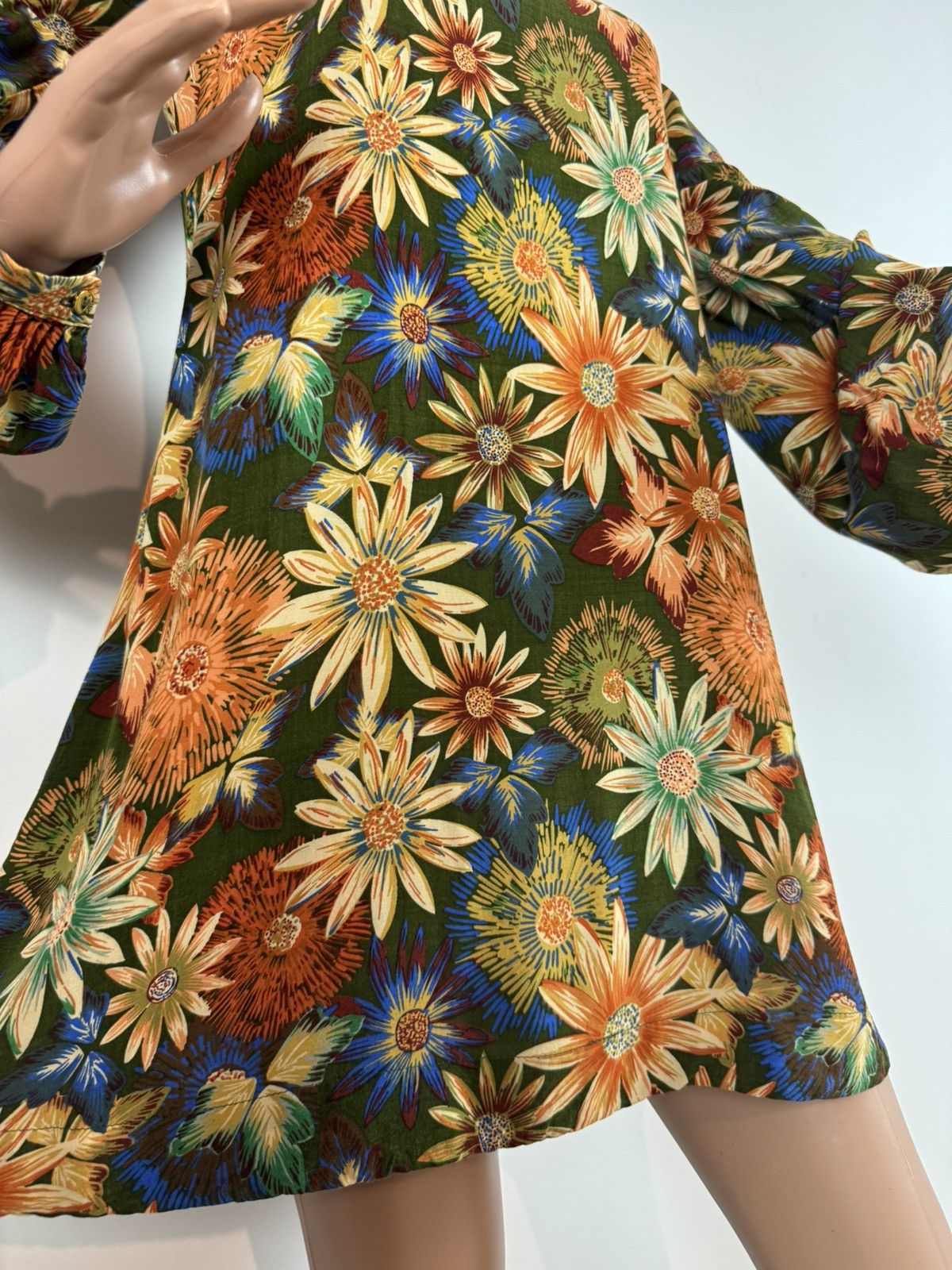 Farm Rio Floral Mini Dress with Open Back Size S / US 4 / IT 40 - 7 Thumbnail