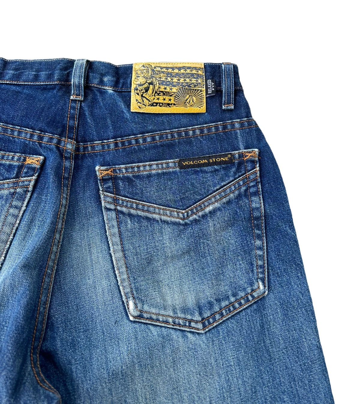 Vintage × Volcom Vintage Volcom rusty wash distressed denim jeans Size US 30 / EU 46 - 6 Thumbnail