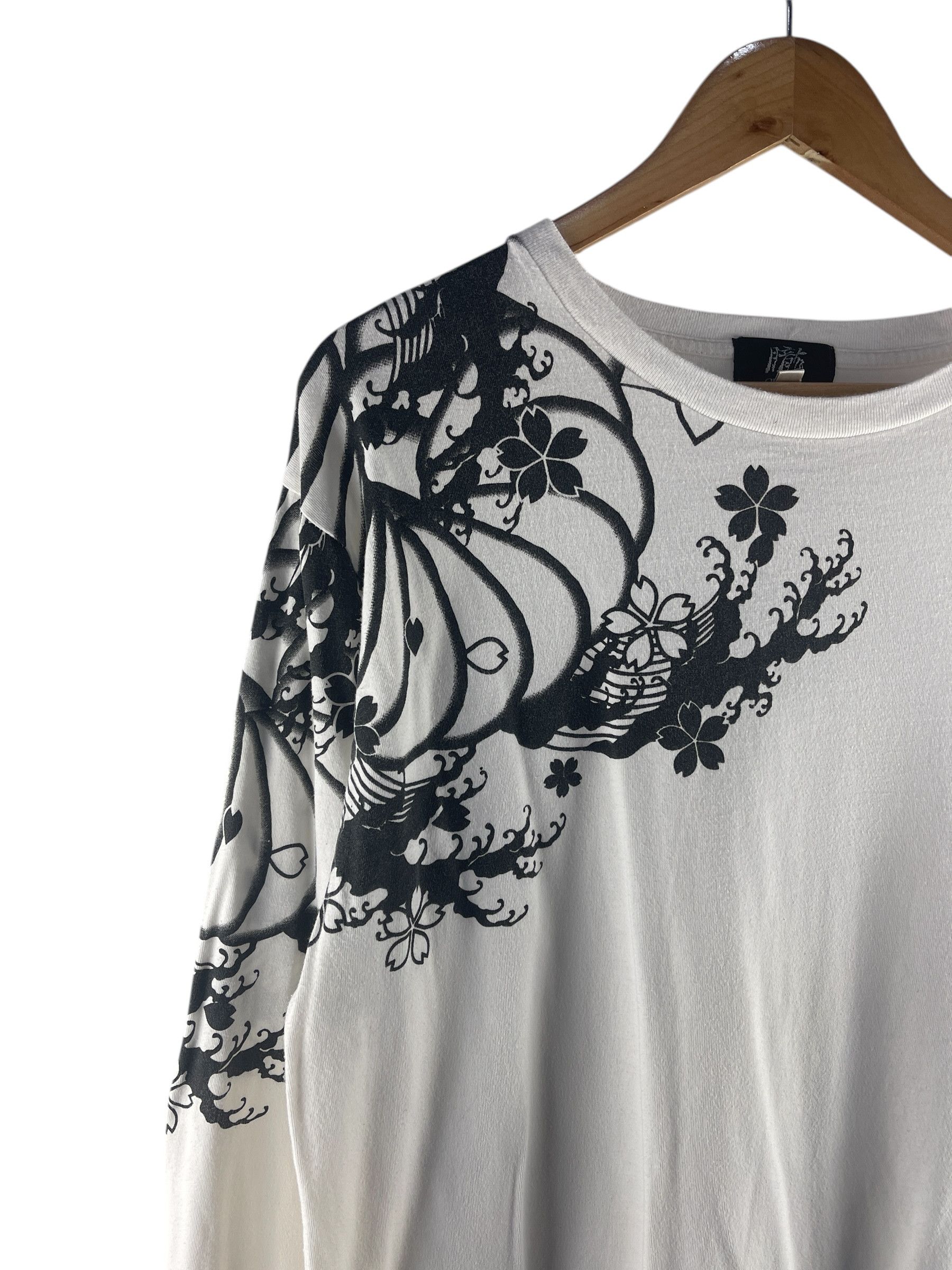 Japanese Brand Oboro Japanese Pattern Long Sleeve Shirt Size US M / EU 48-50 / 2 - 7 Thumbnail