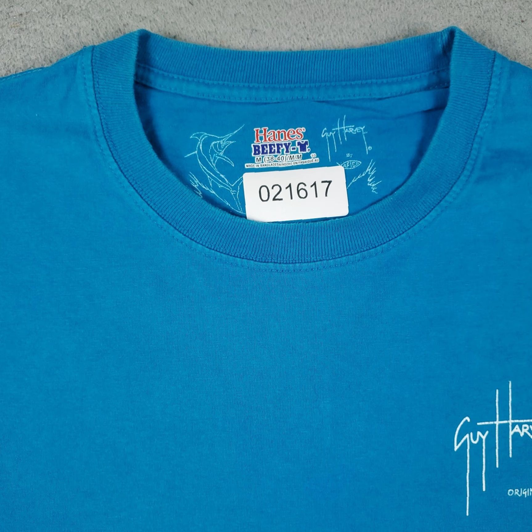 Guy Harvey Guy Harvey T Shirt Mens Medium Blue Graphic Crew Neck Short Sleeve Cotton Logo Vintage? No – Classic Sports Fish Theme Mens Medium Blue Size US M / EU 48-50 / 2 - 4 Thumbnail